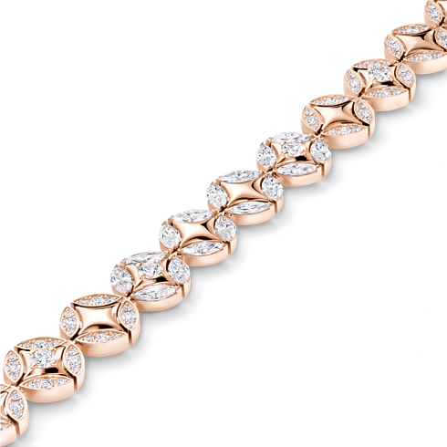 Pulsera Galaxie de oro rosa y diamantes Les Extraordinaires Joyería Pulseras | LOUIS VUITTON (Zoom de producto)