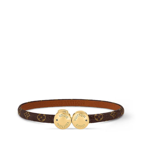 Pulsera Historic Mini Monogram Lona Monogram Mujer Accesorios Pulseras de Piel | LOUIS VUITTON (Zoom de producto)