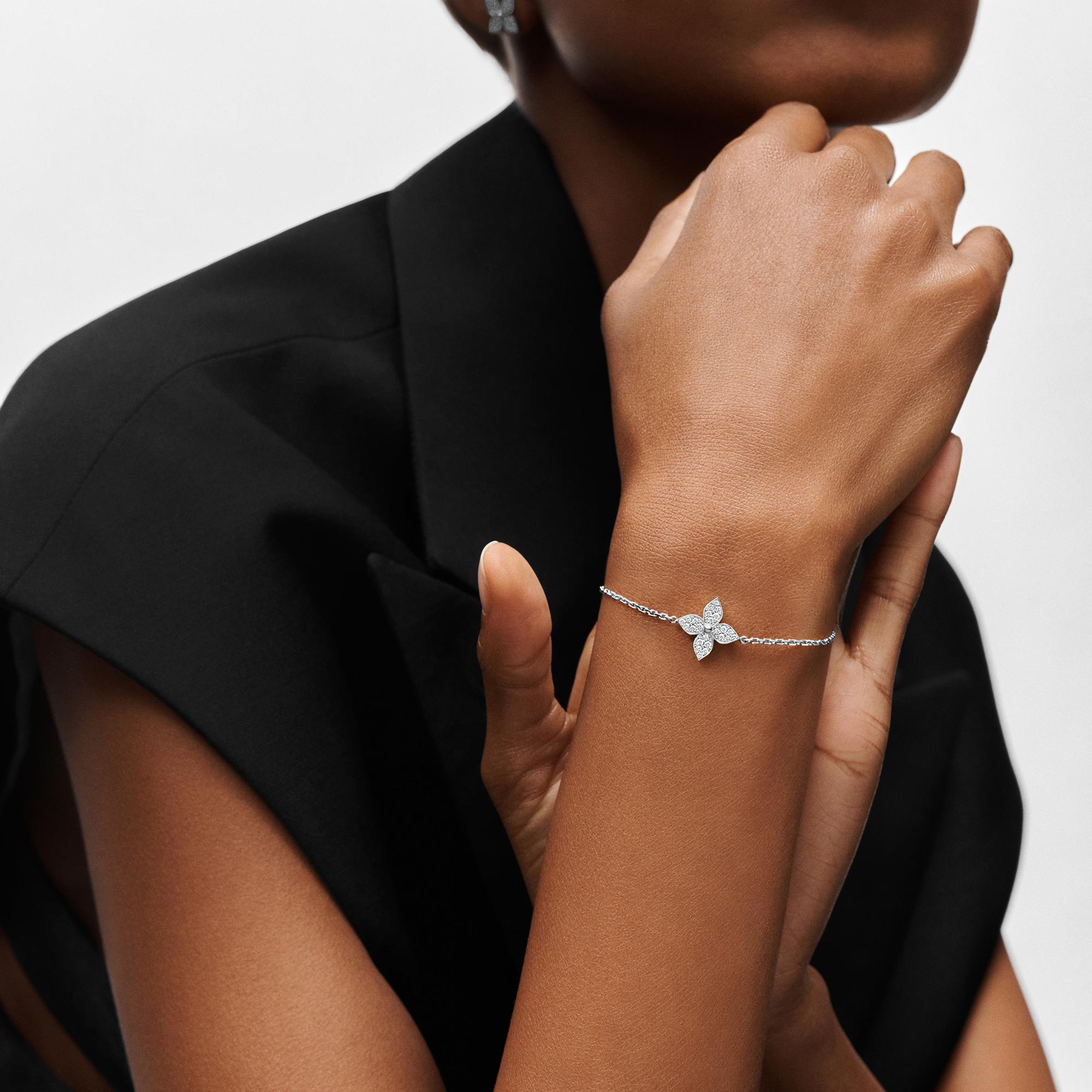 Pulsera Idylle Blossom de oro blanco y diamantes  Joyería Categorías Joyería | LOUIS VUITTON (Zoom de producto)
