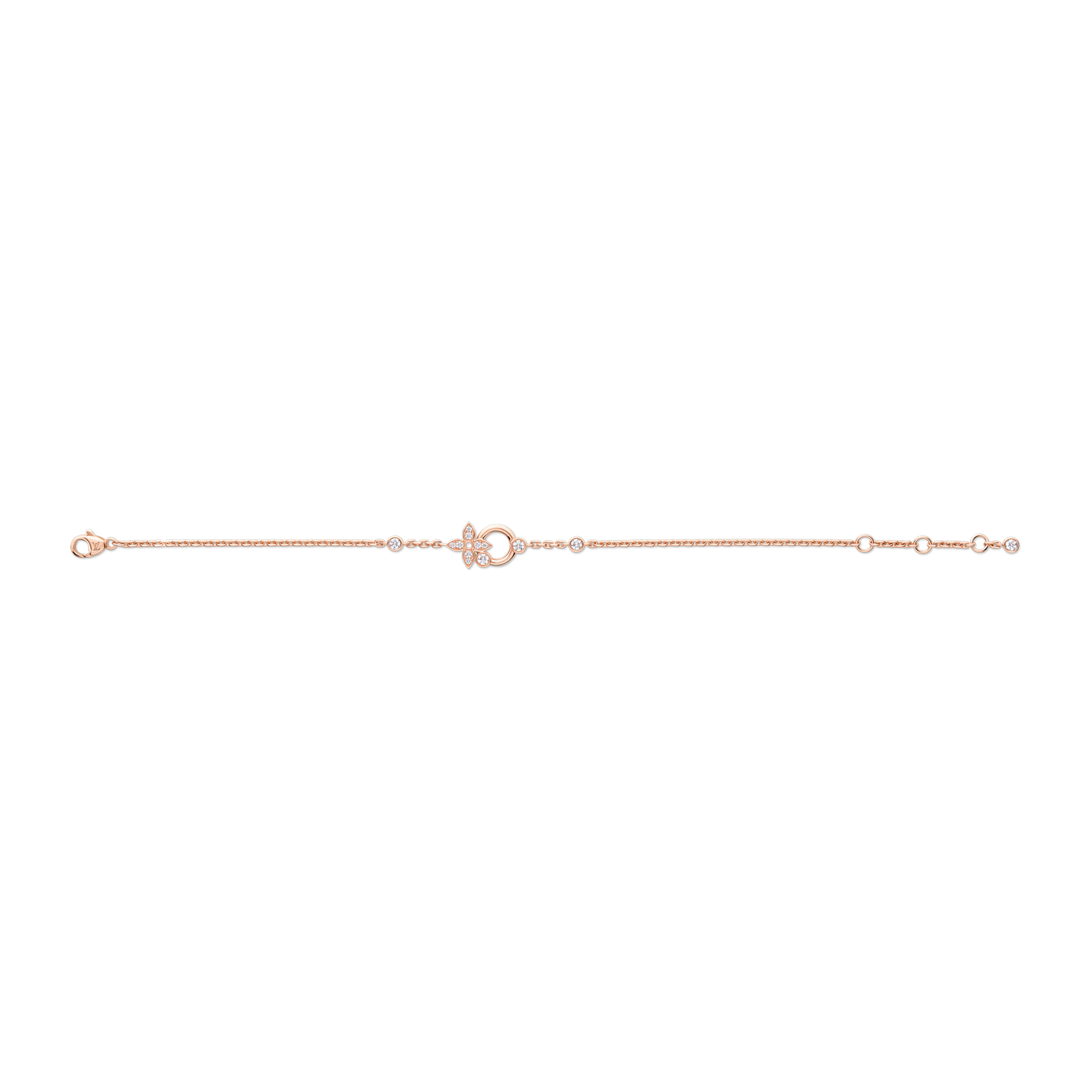 Pulsera Idylle Blossom de oro rosa y diamantes  Joyería Categorías Pulseras | LOUIS VUITTON (Zoom de producto)