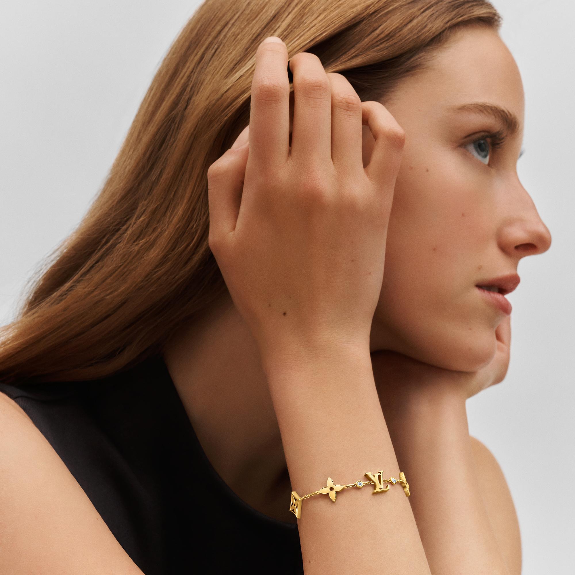 Pulsera Idylle Blossom Monogram De Oro Amarillo Y Diamantes  Joyería Categorías Joyería | LOUIS VUITTON (Zoom de producto)