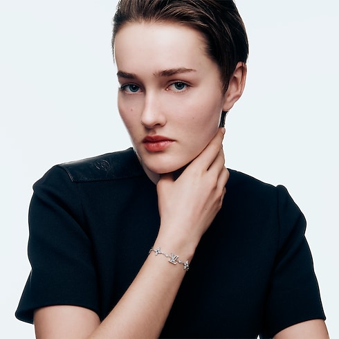 Pulsera Idylle Blossom Multi-Motif de oro blanco y diamantes Joyería Categorías Pulseras | LOUIS VUITTON (Zoom de producto)