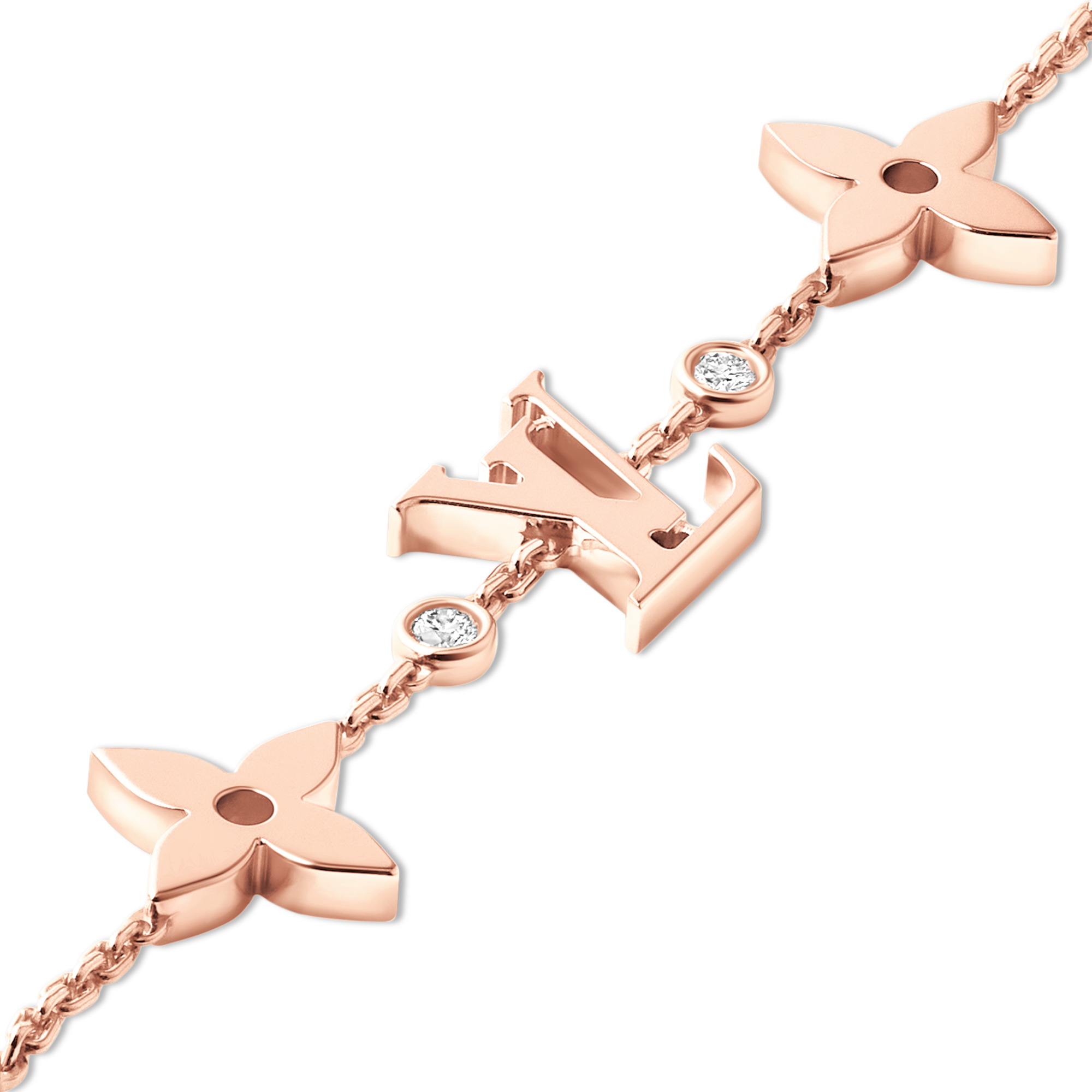 Pulsera Idylle Blossom Multi-Motif de oro rosa y diamantes  Joyería Categorías Pulseras | LOUIS VUITTON (Zoom de producto)