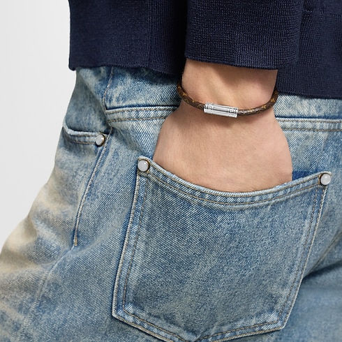 Pulsera Keep it Lona Monogram Hombre Joyería Pulseras | LOUIS VUITTON (Zoom de producto)