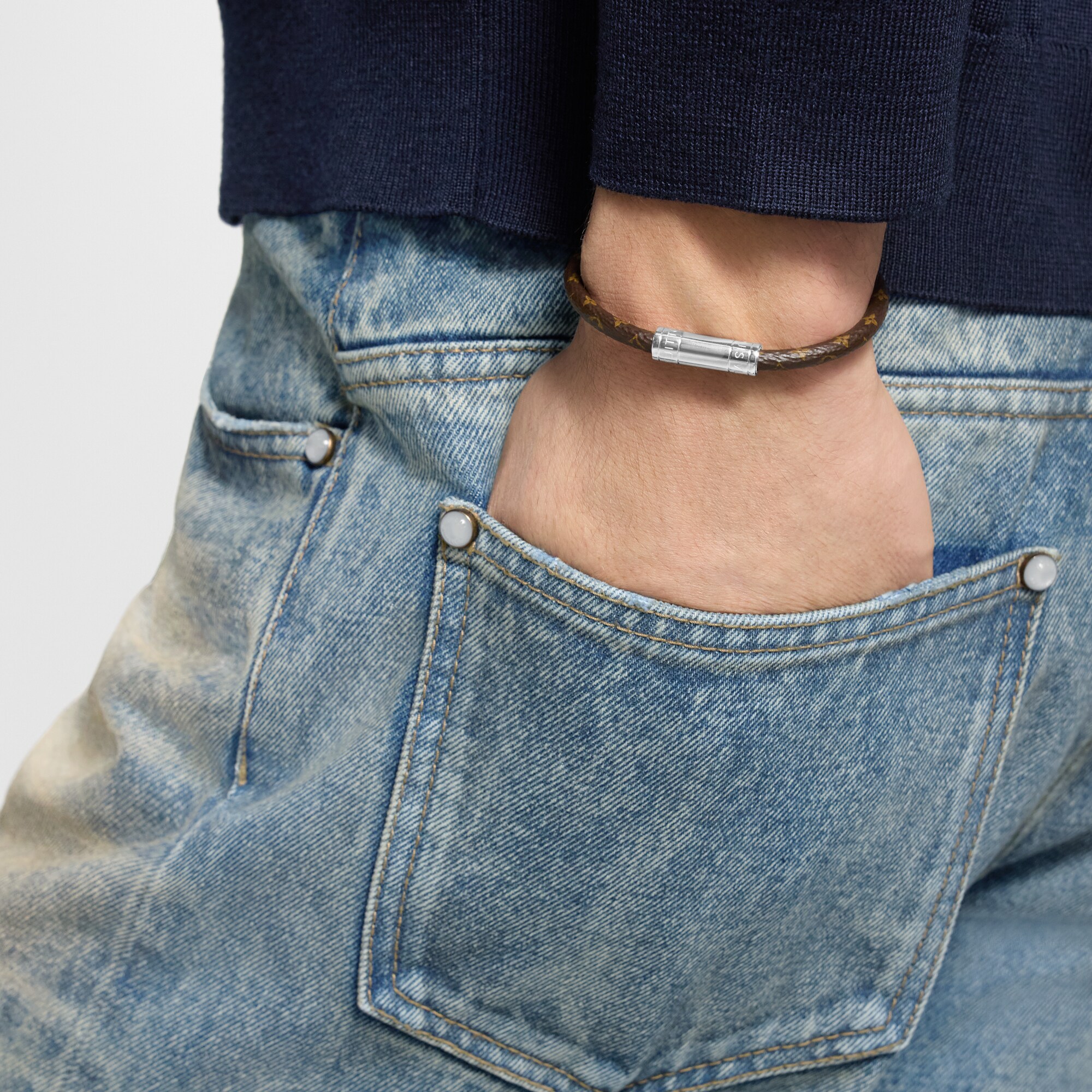 Pulsera Keep it Lona Monogram Hombre Joyería Pulseras | LOUIS VUITTON (Zoom de producto)
