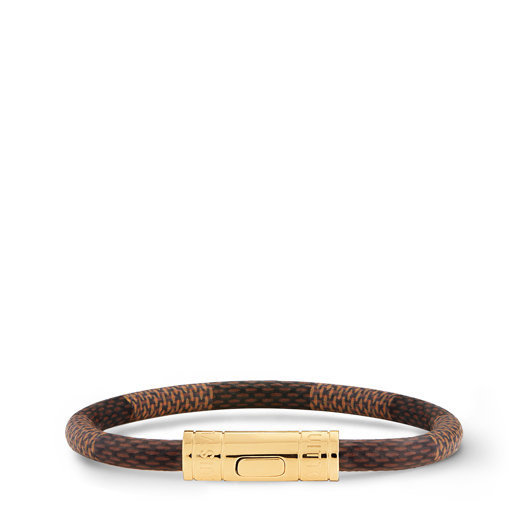 Pulsera Keep it Lona Damier Ebène Mujer Bisutería Pulseras | LOUIS VUITTON (Zoom de producto)