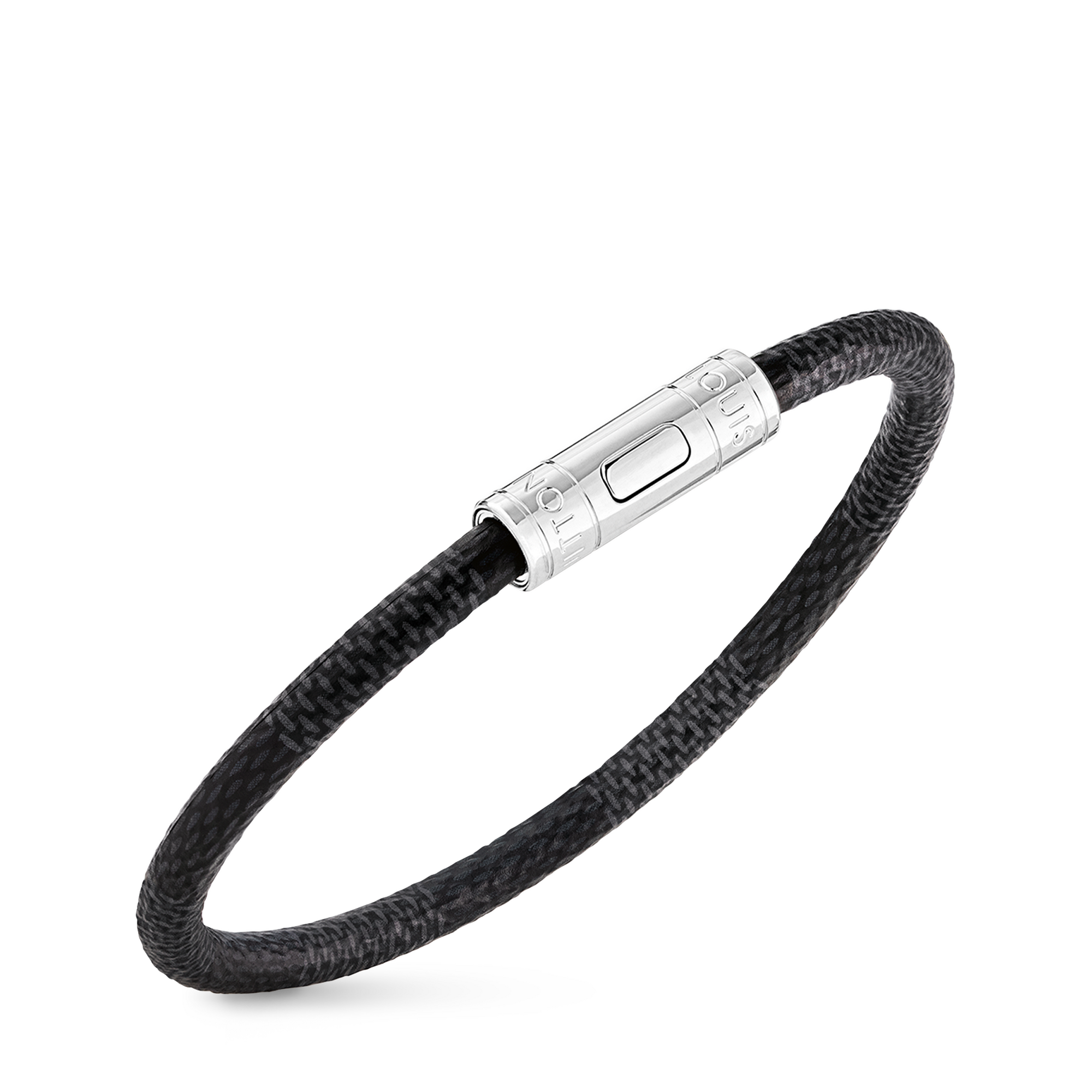 Pulsera Keep it Lona Damier Graphite Hombre Joyería Toda la bisutería | LOUIS VUITTON (Zoom de producto)