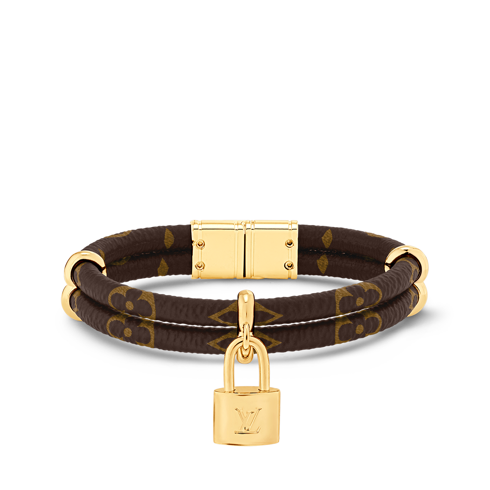 Pulsera Keep It Twice Lona Monogram Mujer Bisutería Toda la bisutería | LOUIS VUITTON (Zoom de producto)