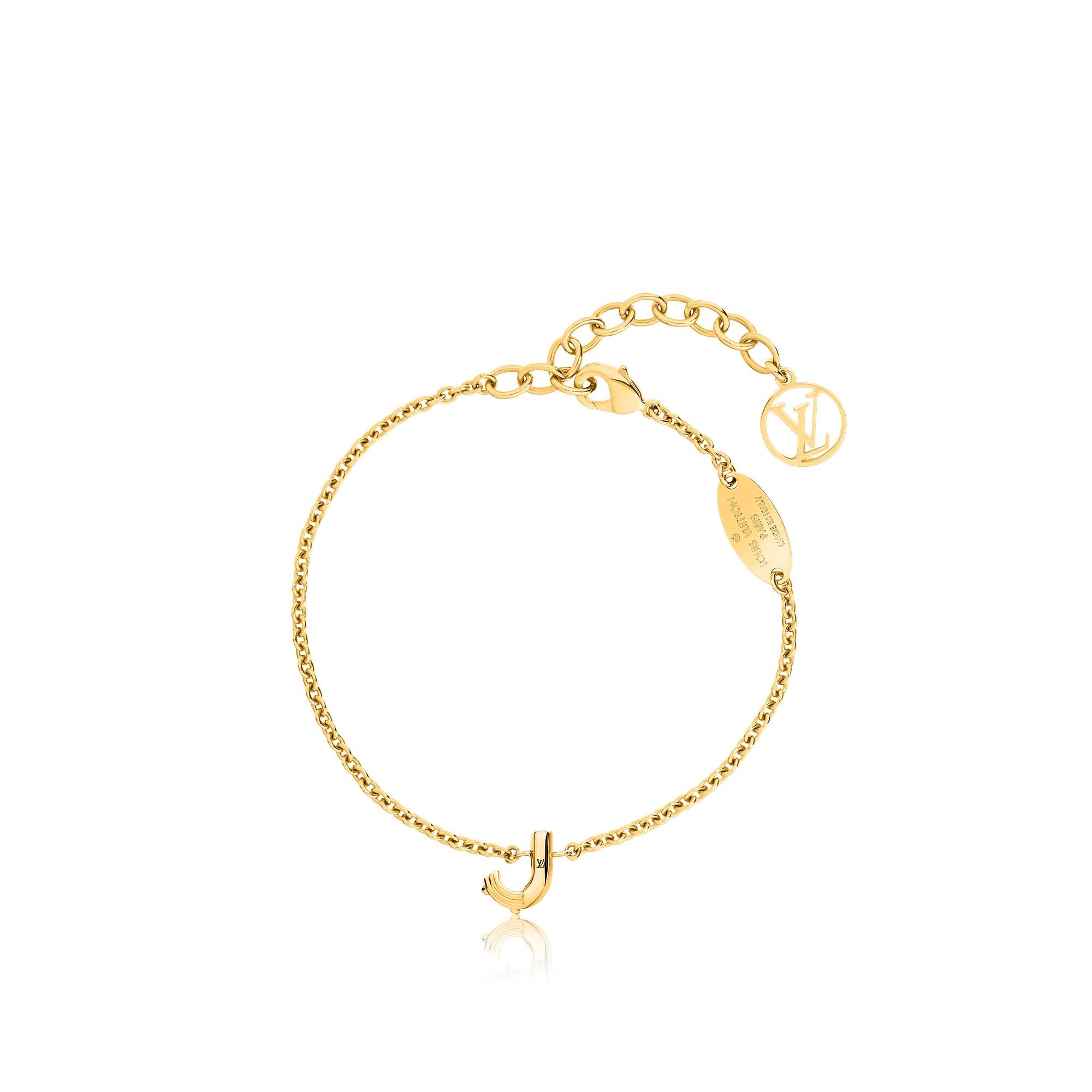 Pulsera LV & Me, letra J S00 Mujer Bisutería Toda la bisutería | LOUIS VUITTON (Zoom de producto)