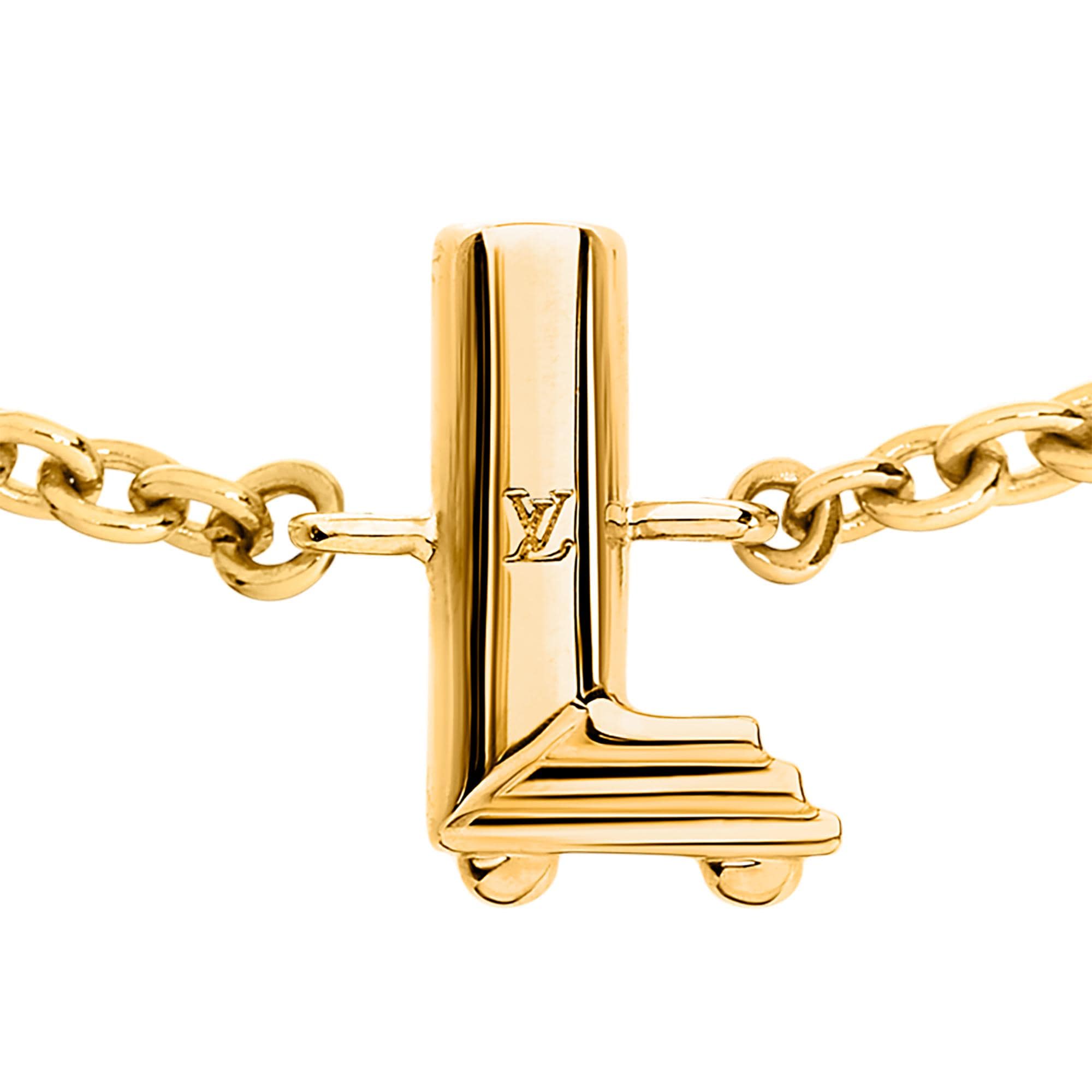 Pulsera LV & Me, letra L S00 Mujer Bisutería Toda la bisutería | LOUIS VUITTON (Zoom de producto)