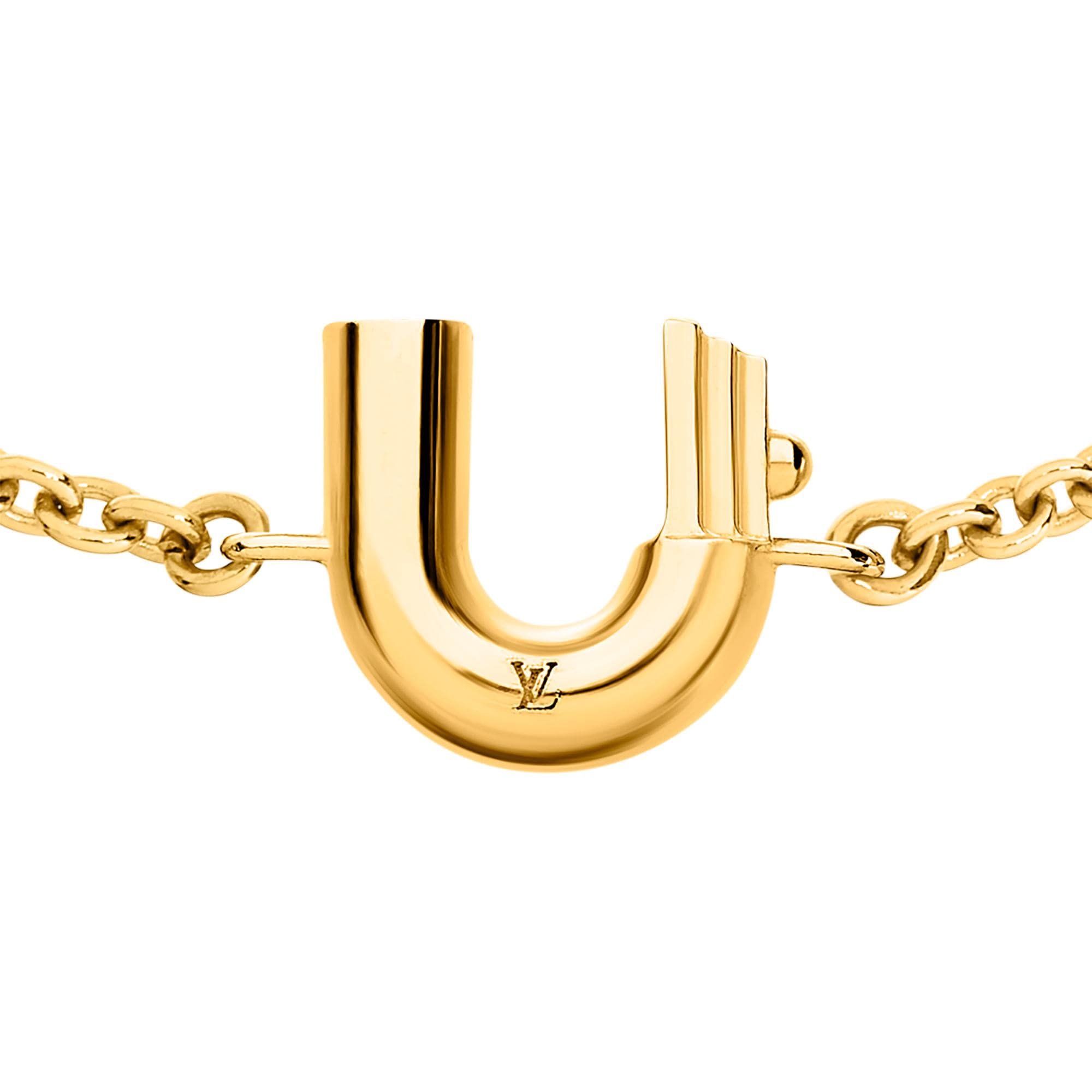 Pulsera LV & Me, letra U S00 Mujer Bisutería Toda la bisutería | LOUIS VUITTON (Zoom de producto)