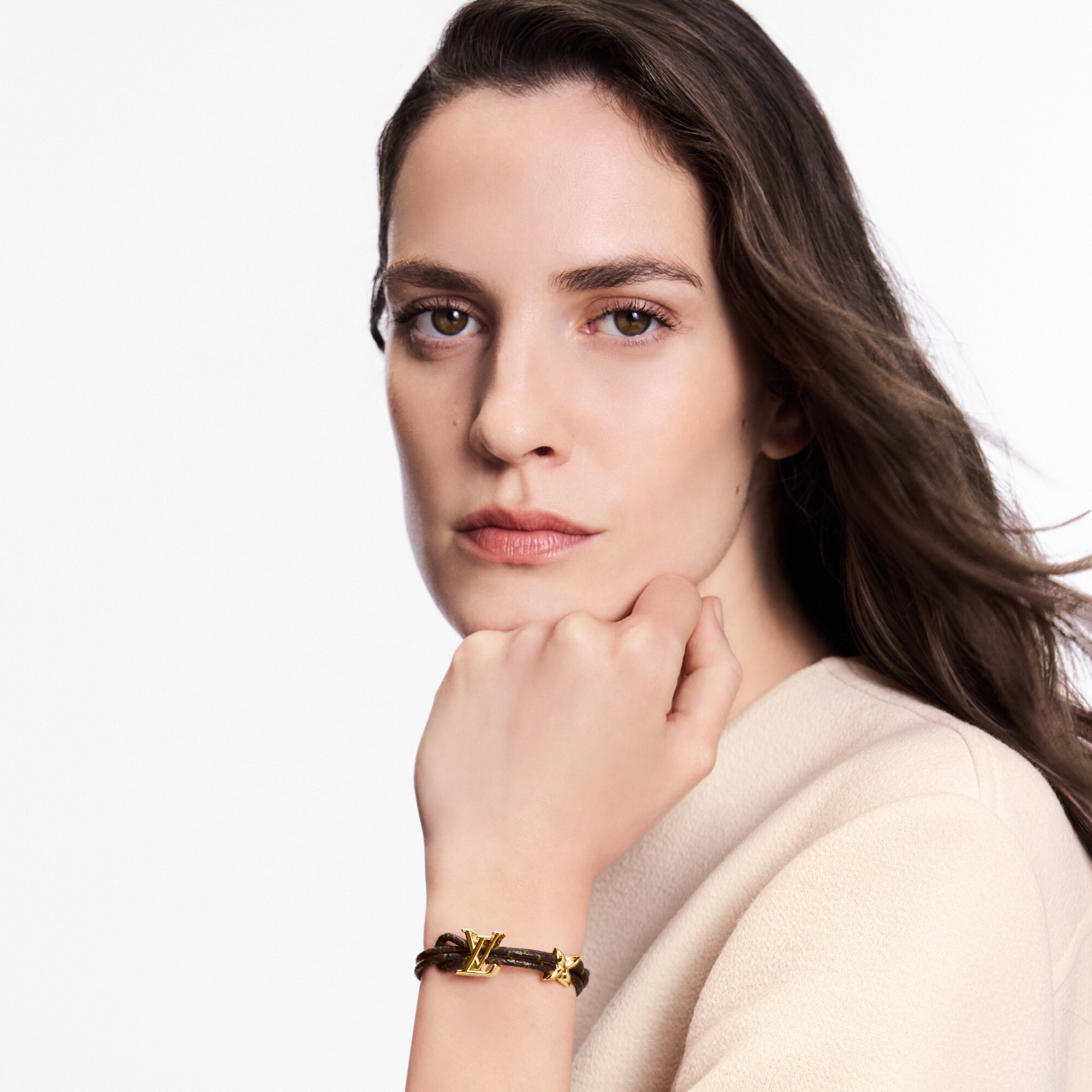 Pulsera LV Bloom Otros pieles Mujer Bisutería Pulseras | LOUIS VUITTON (Zoom de producto)