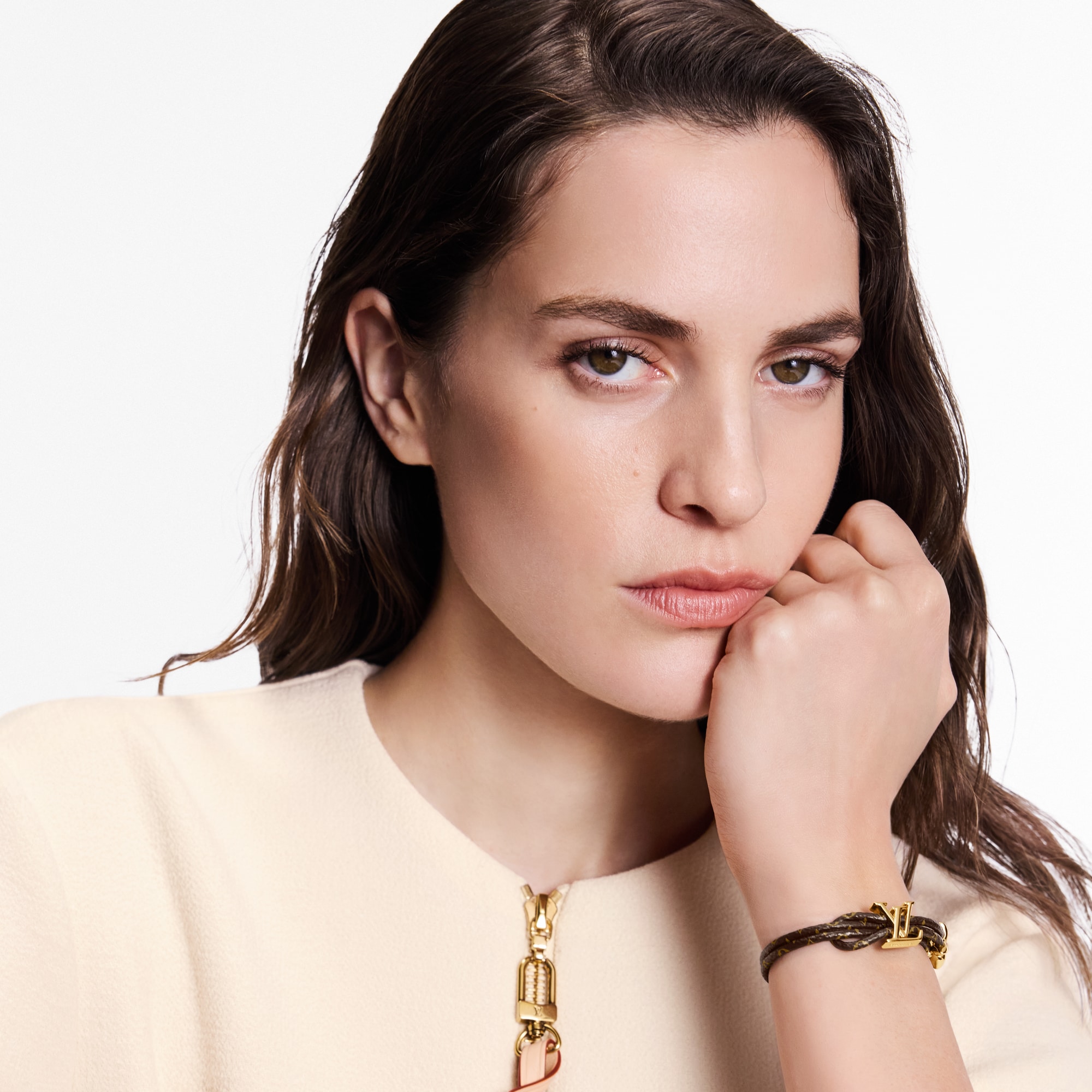 Pulsera LV Bloom Otros pieles Mujer Bisutería Pulseras | LOUIS VUITTON (Zoom de producto)