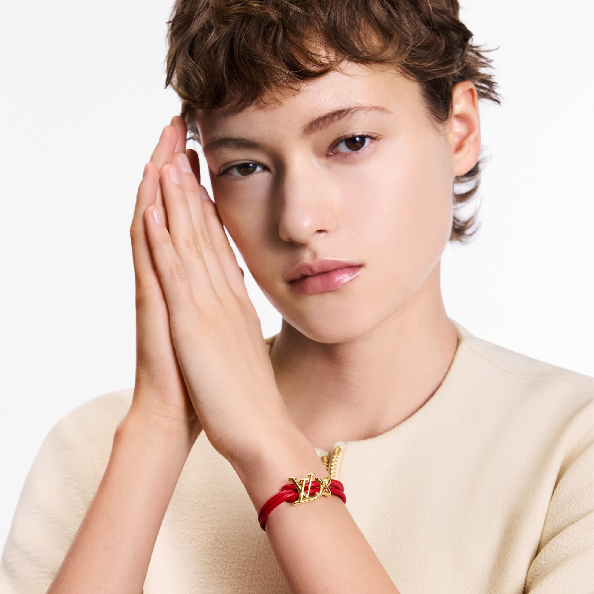 Pulsera LV Bloom Otros pieles Mujer Bisutería Pulseras | LOUIS VUITTON (Zoom de producto)