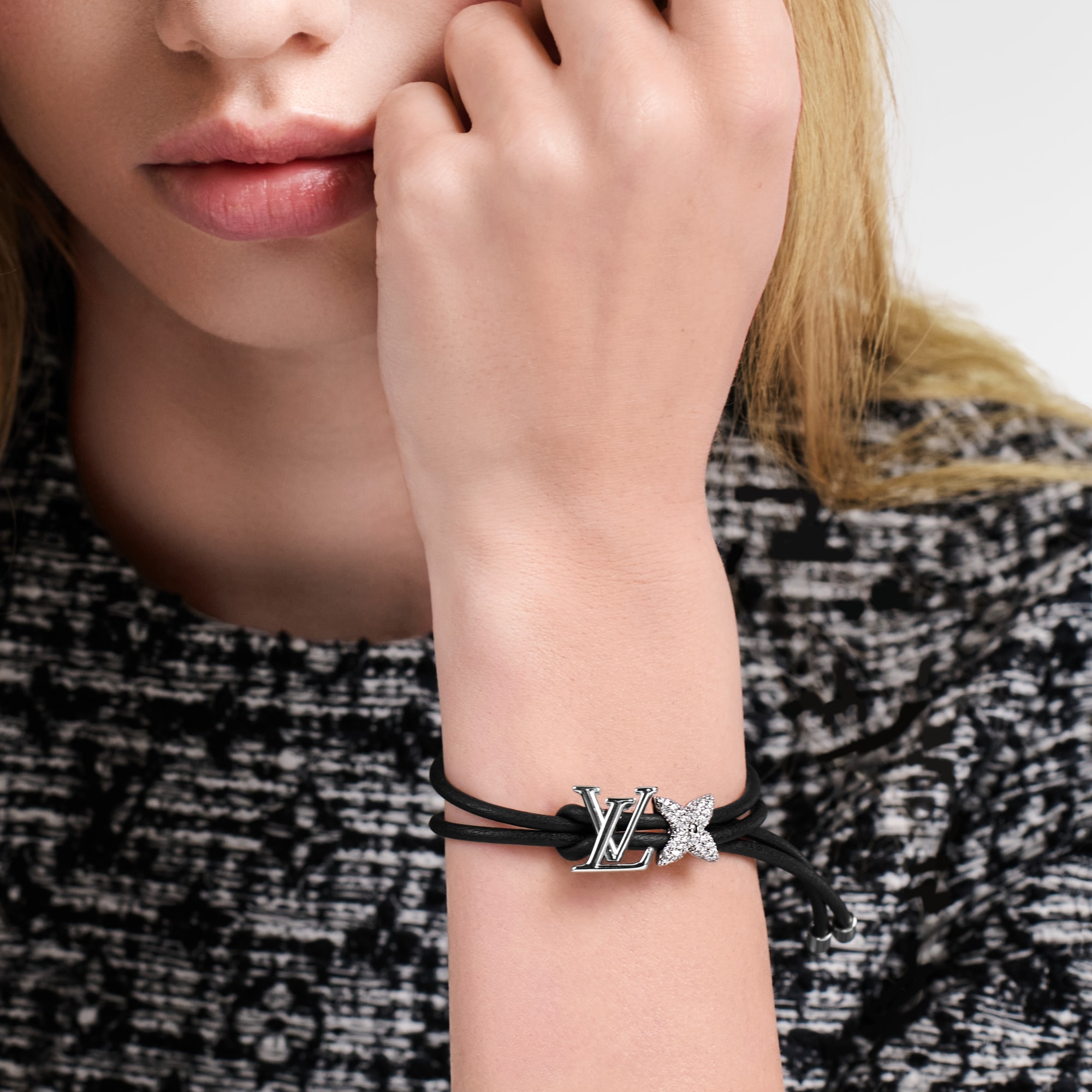 Pulsera LV Bloom Strass  Mujer Bisutería Pulseras | LOUIS VUITTON (Zoom de producto)