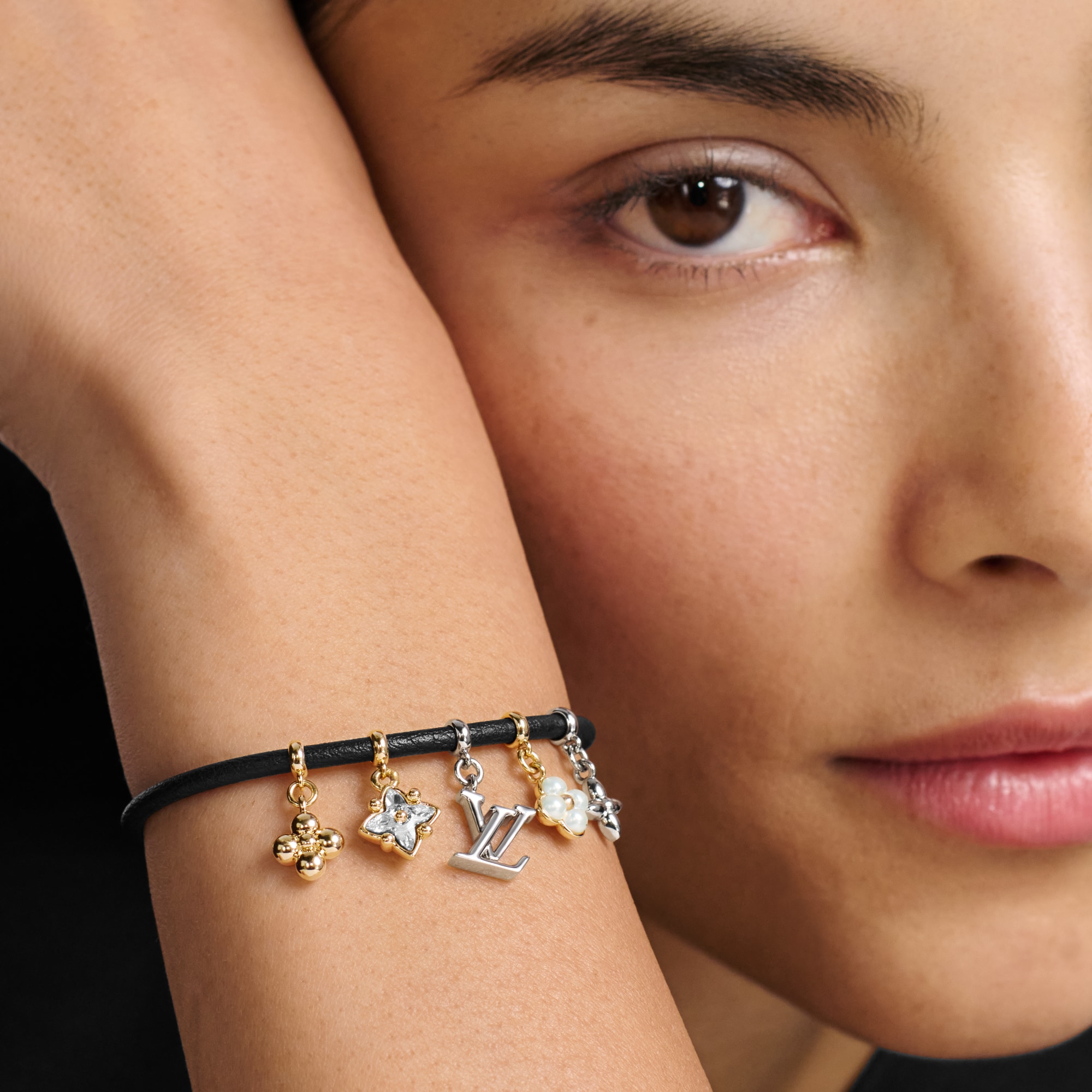 Pulsera LV Blooming Strass  Mujer Bisutería Pulseras | LOUIS VUITTON (Zoom de producto)