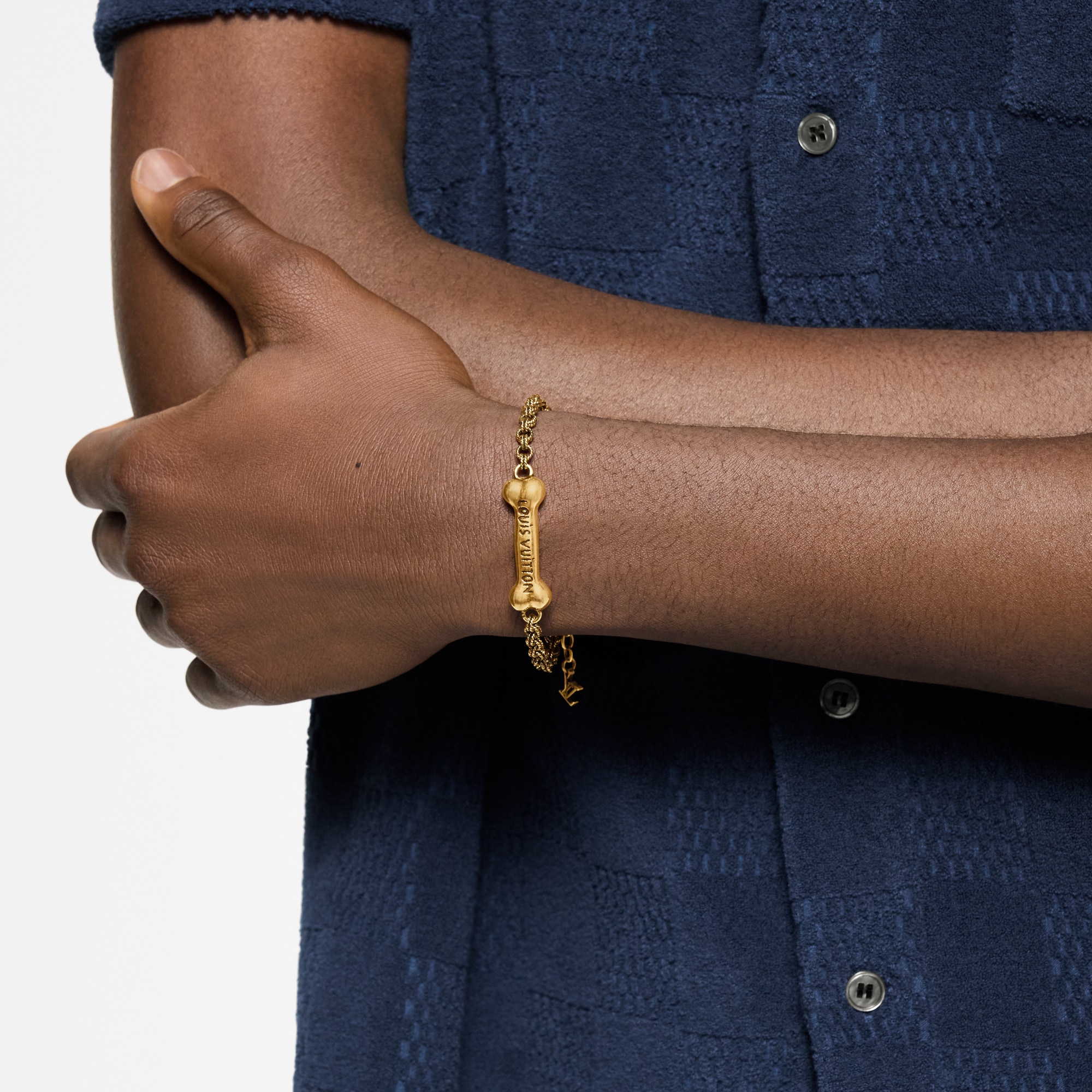 Pulsera LV Bone S00 Hombre Joyería Pulseras | LOUIS VUITTON (Zoom de producto)