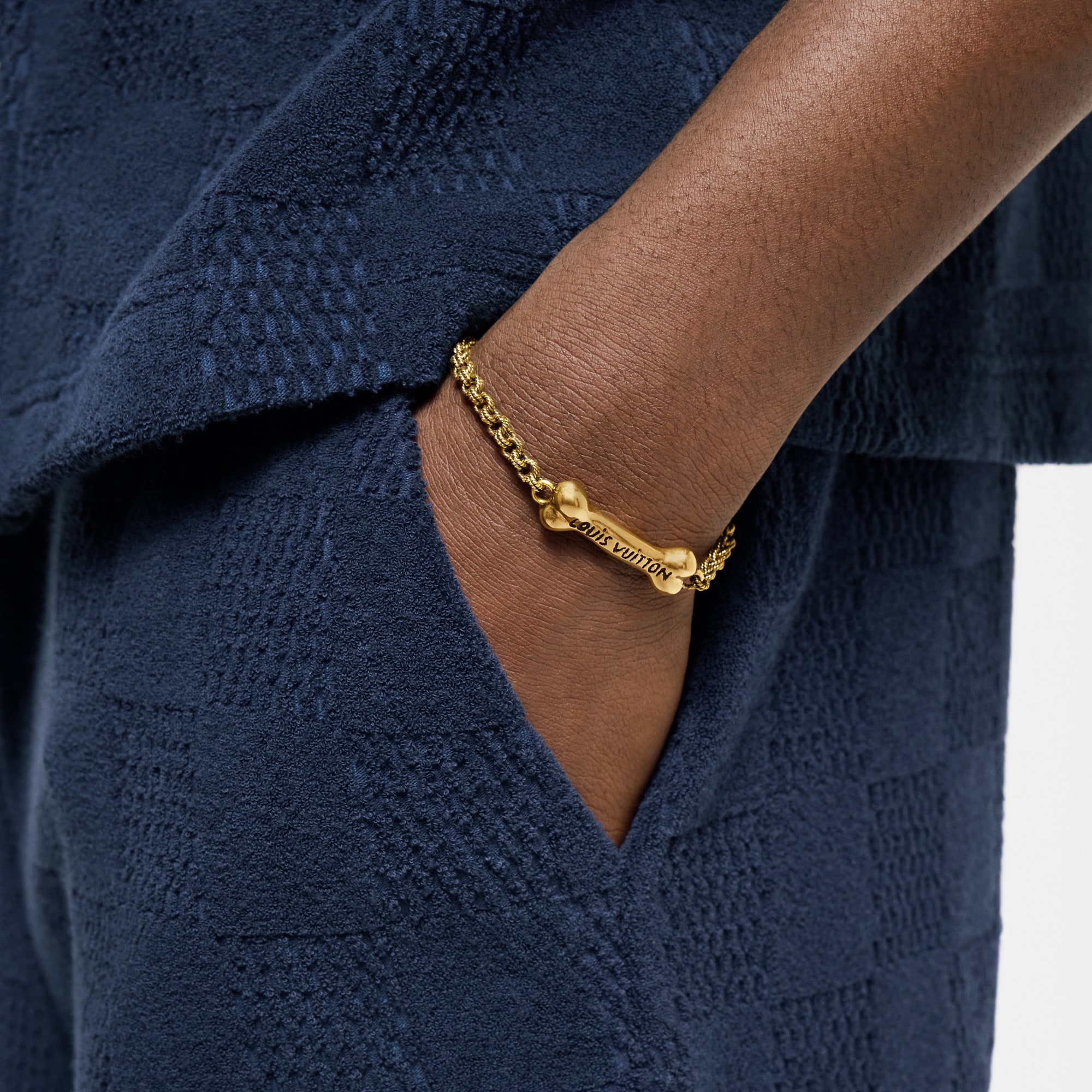 Pulsera LV Bone S00 Hombre Joyería Pulseras | LOUIS VUITTON (Zoom de producto)