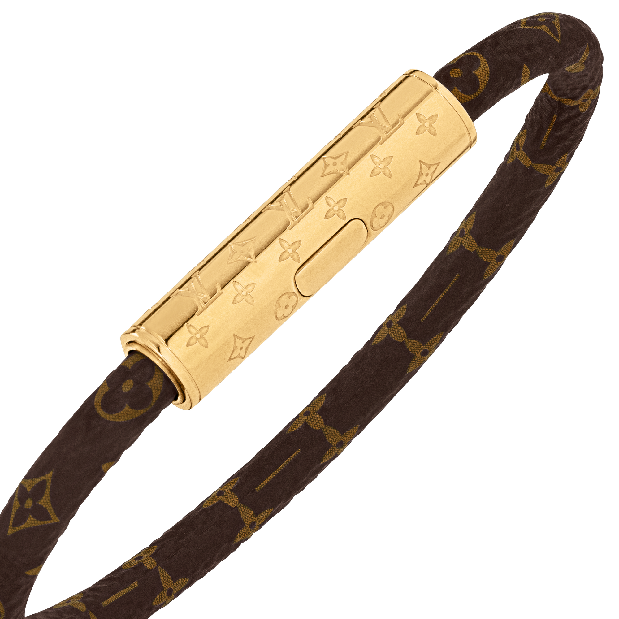 Pulsera LV Confidential Lona Monogram Mujer Bisutería Toda la bisutería | LOUIS VUITTON (Zoom de producto)