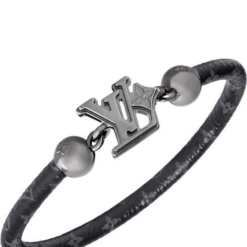 Pulsera LV Flower Lona Monogram Eclipse Hombre Joyería Pulseras | LOUIS VUITTON (Zoom de producto)