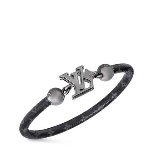 Pulsera LV Flower Lona Monogram Eclipse Hombre Joyería Pulseras | LOUIS VUITTON (Zoom de producto)