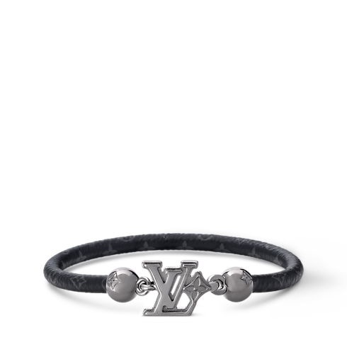 Pulsera LV Flower Lona Monogram Eclipse Hombre Joyería Pulseras | LOUIS VUITTON (Zoom de producto)