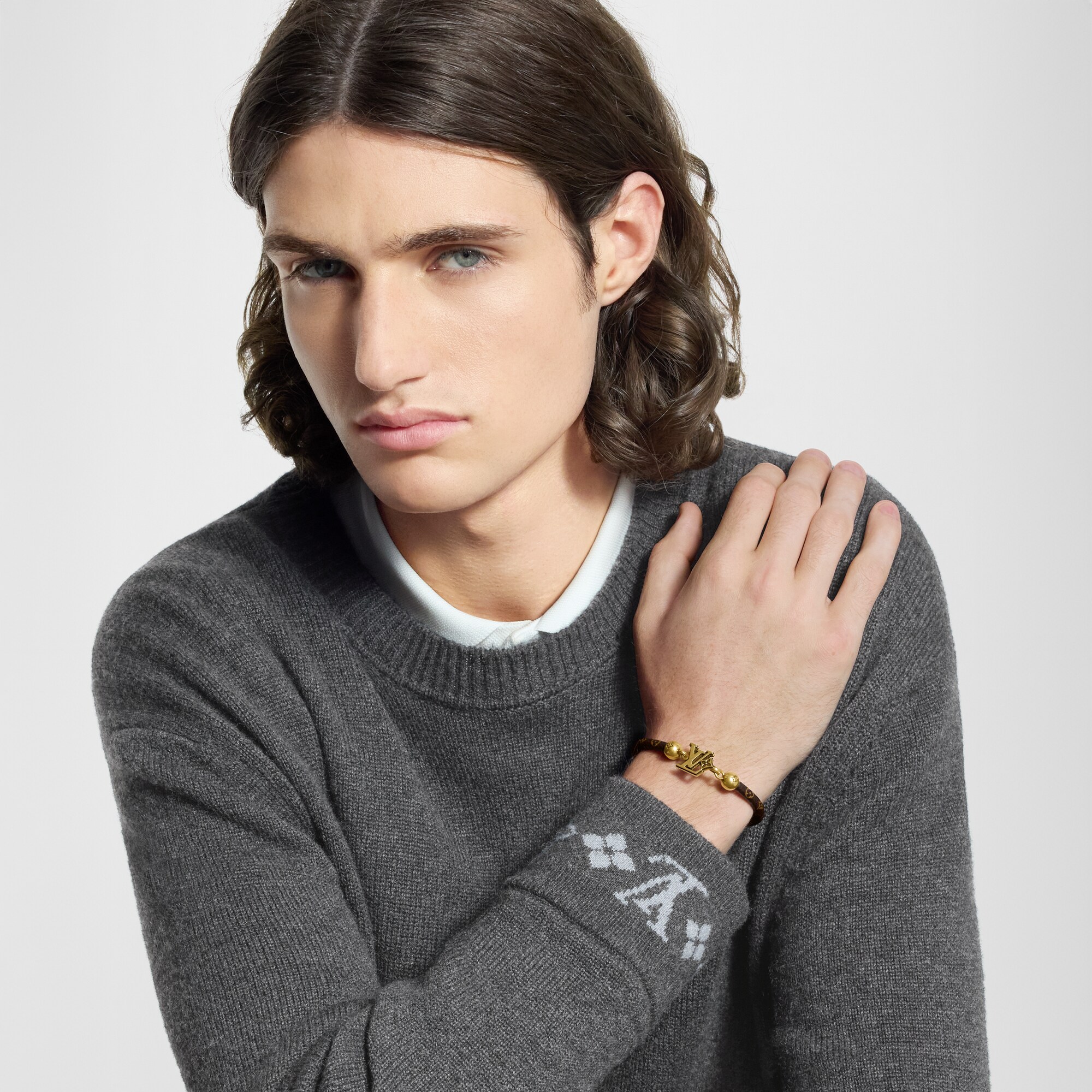 Pulsera LV Flower Hook  Hombre Joyería Pulseras | LOUIS VUITTON (Zoom de producto)