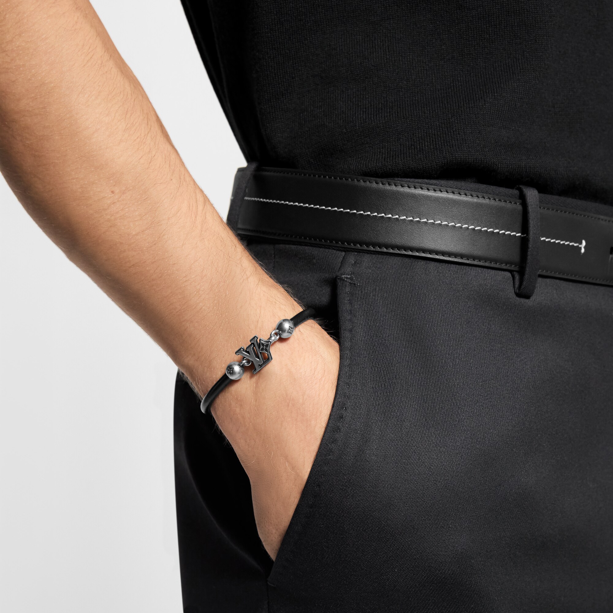 Pulsera LV Flower Hook  Hombre Joyería Pulseras | LOUIS VUITTON (Zoom de producto)