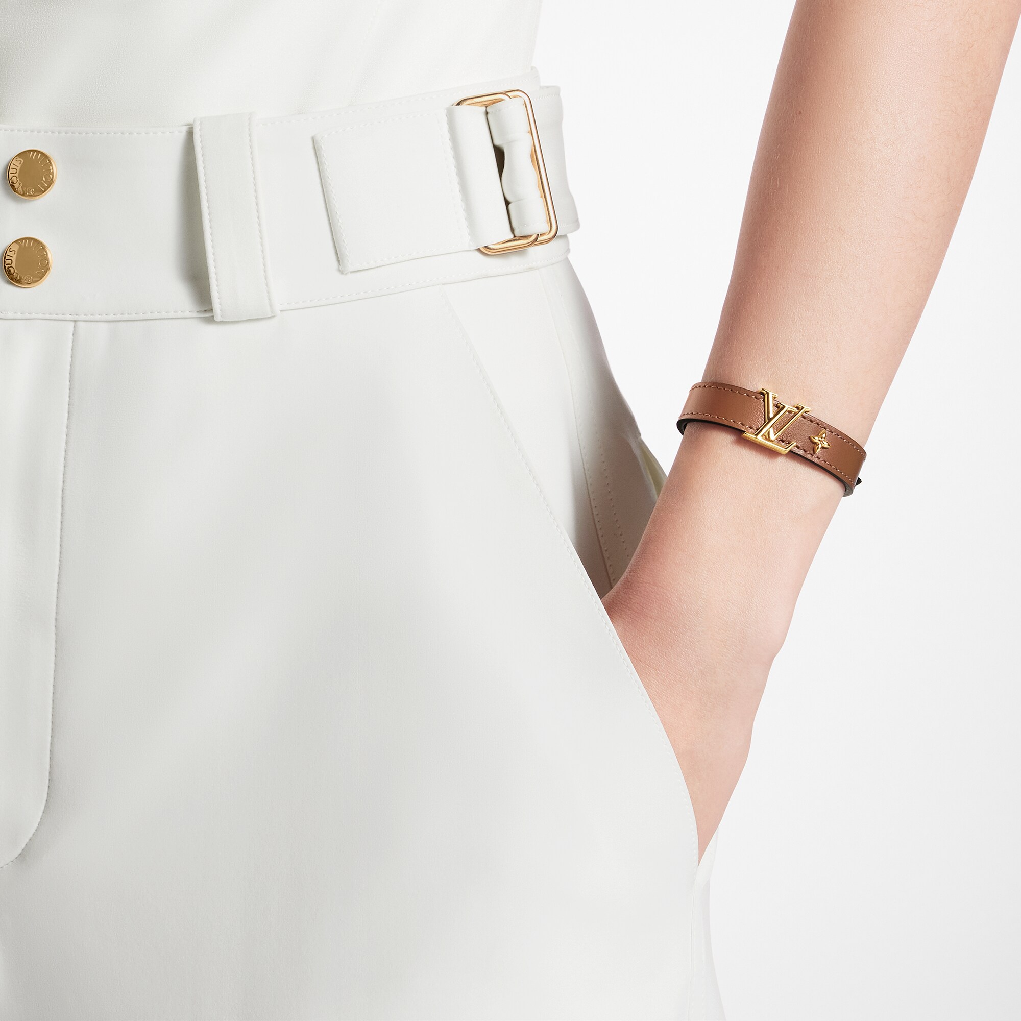 Pulsera LV Iconic Otros pieles Mujer Accesorios Nuevo esta temporada | LOUIS VUITTON (Zoom de producto)