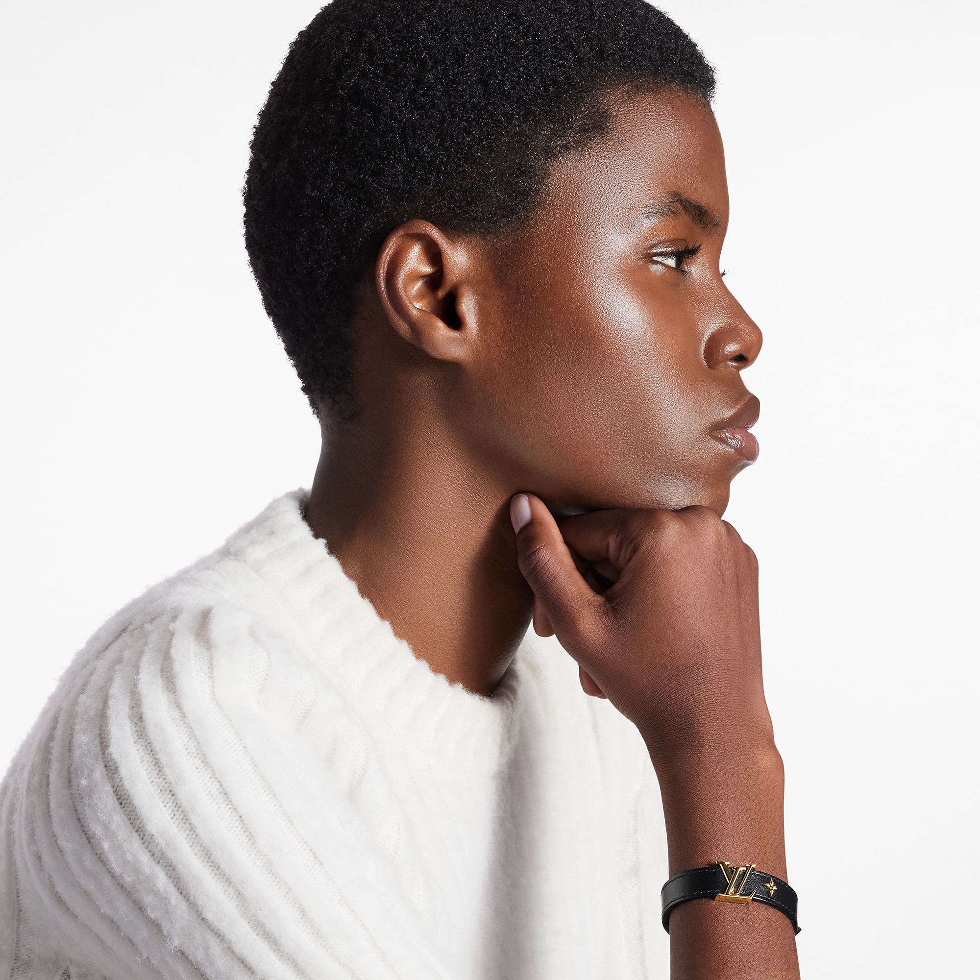 Pulsera LV Iconic Otros pieles Super Lucky Day For Her } | LOUIS VUITTON (Zoom de producto)