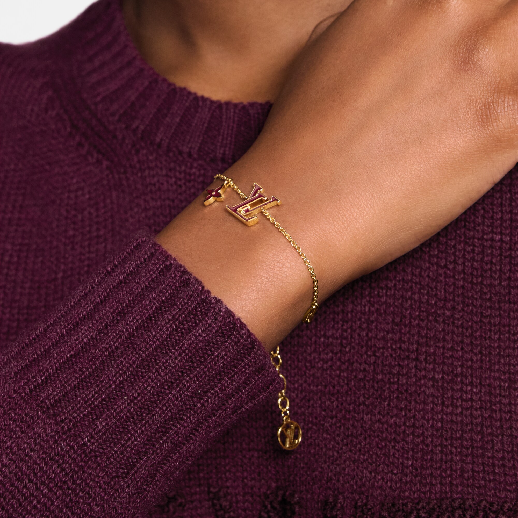 Pulsera LV Iconic Enamel S00 Mujer Bisutería Toda la bisutería | LOUIS VUITTON (Zoom de producto)