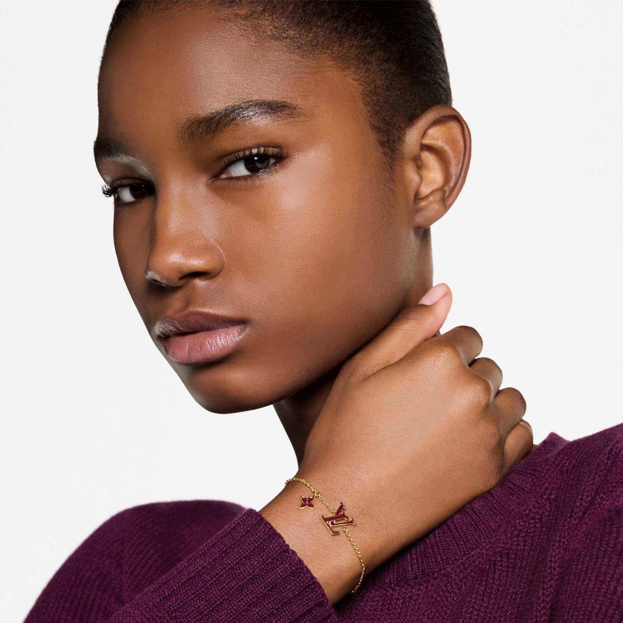 Pulsera LV Iconic Enamel S00 Mujer Bisutería Toda la bisutería | LOUIS VUITTON (Zoom de producto)