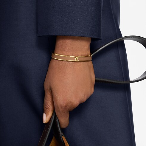Pulsera LV Initials S00 Mujer Fashion Jewelry Toda la bisutería | LOUIS VUITTON (Zoom de producto)