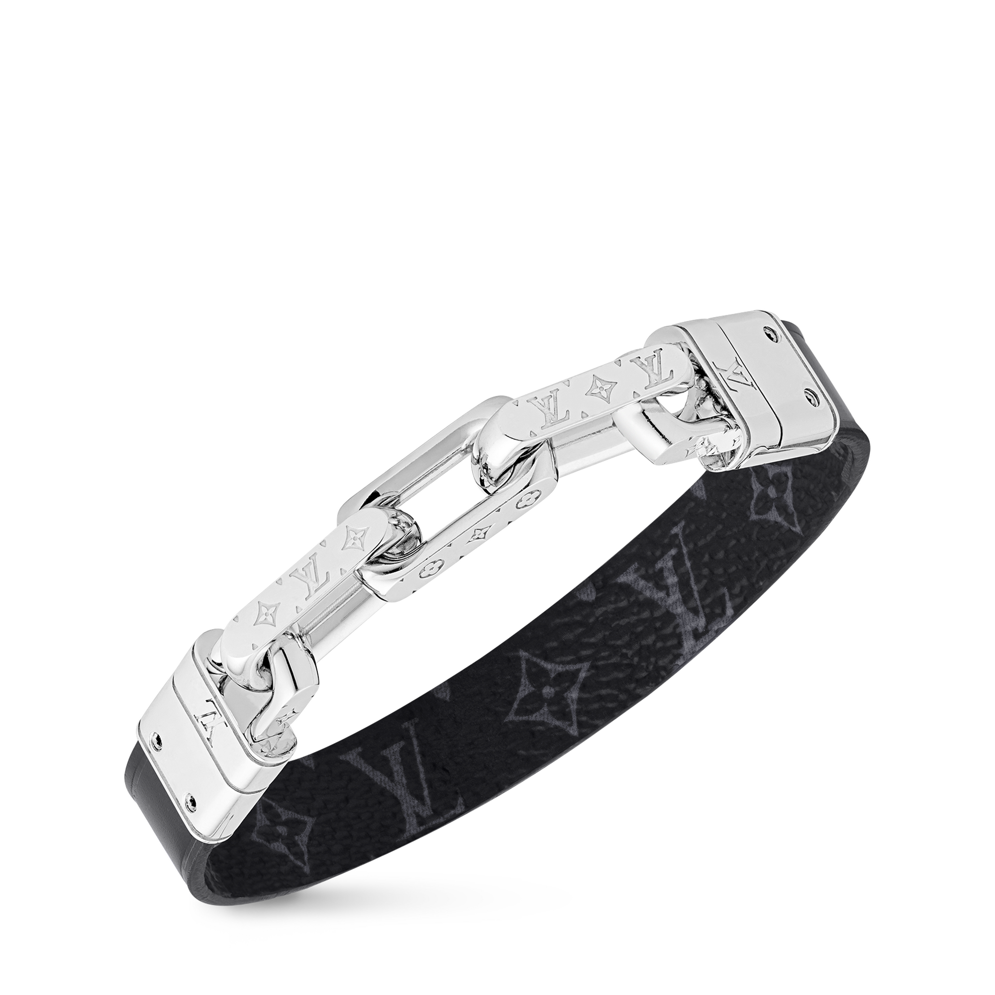 Pulsera LV Links Lona Monogram Hombre Joyería Pulseras | LOUIS VUITTON (Zoom de producto)