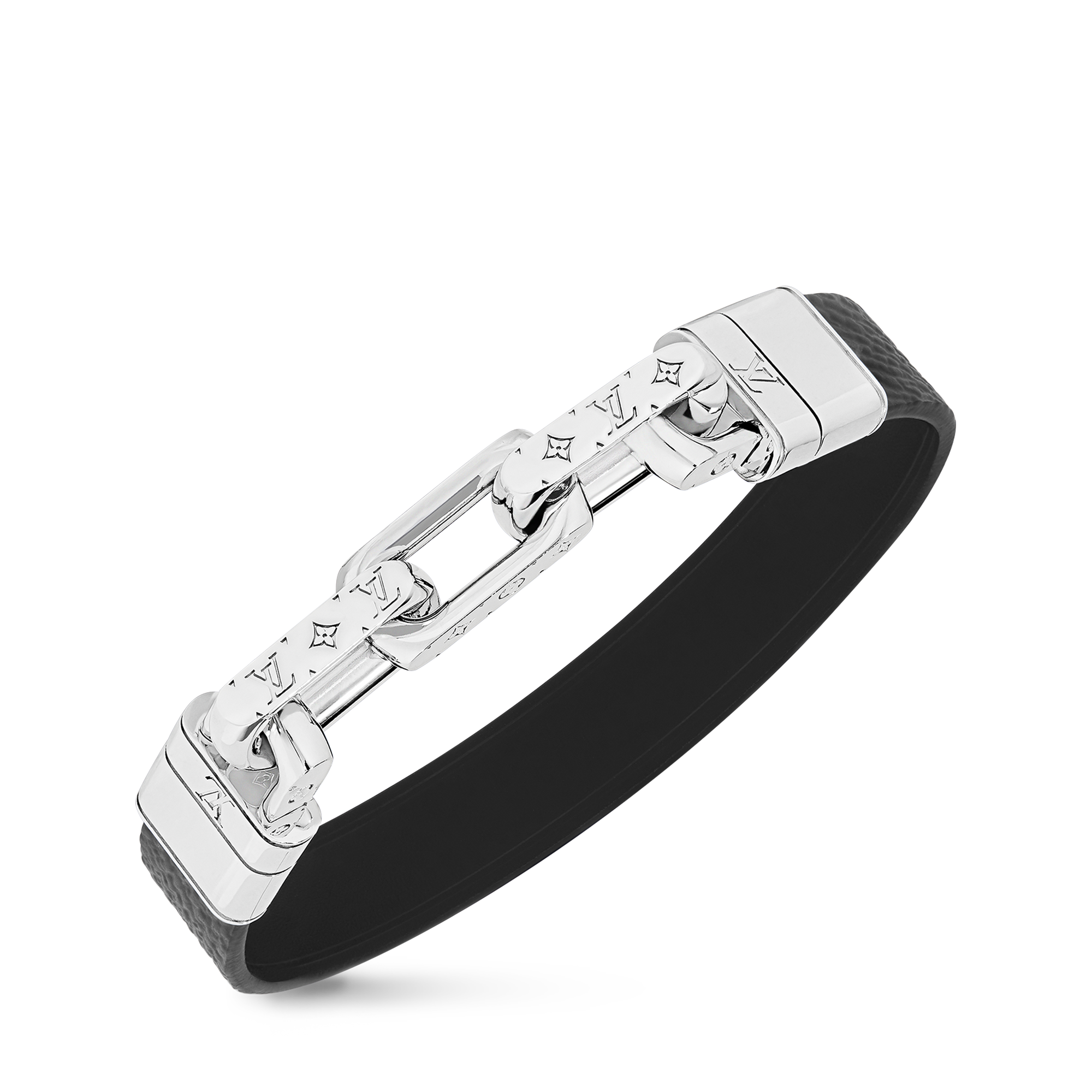 Pulsera LV Links Lona Monogram Hombre Joyería Pulseras | LOUIS VUITTON (Zoom de producto)