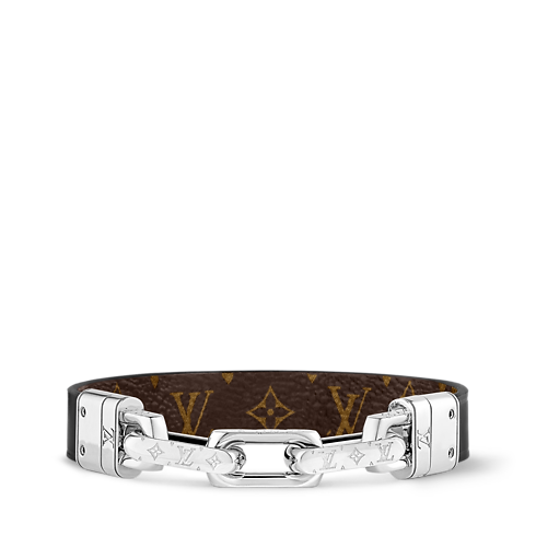 Pulsera LV Links Lona Monogram Hombre Joyería Pulseras | LOUIS VUITTON (Zoom de producto)