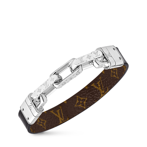 Pulsera LV Links Lona Monogram Hombre Joyería Pulseras | LOUIS VUITTON (Zoom de producto)