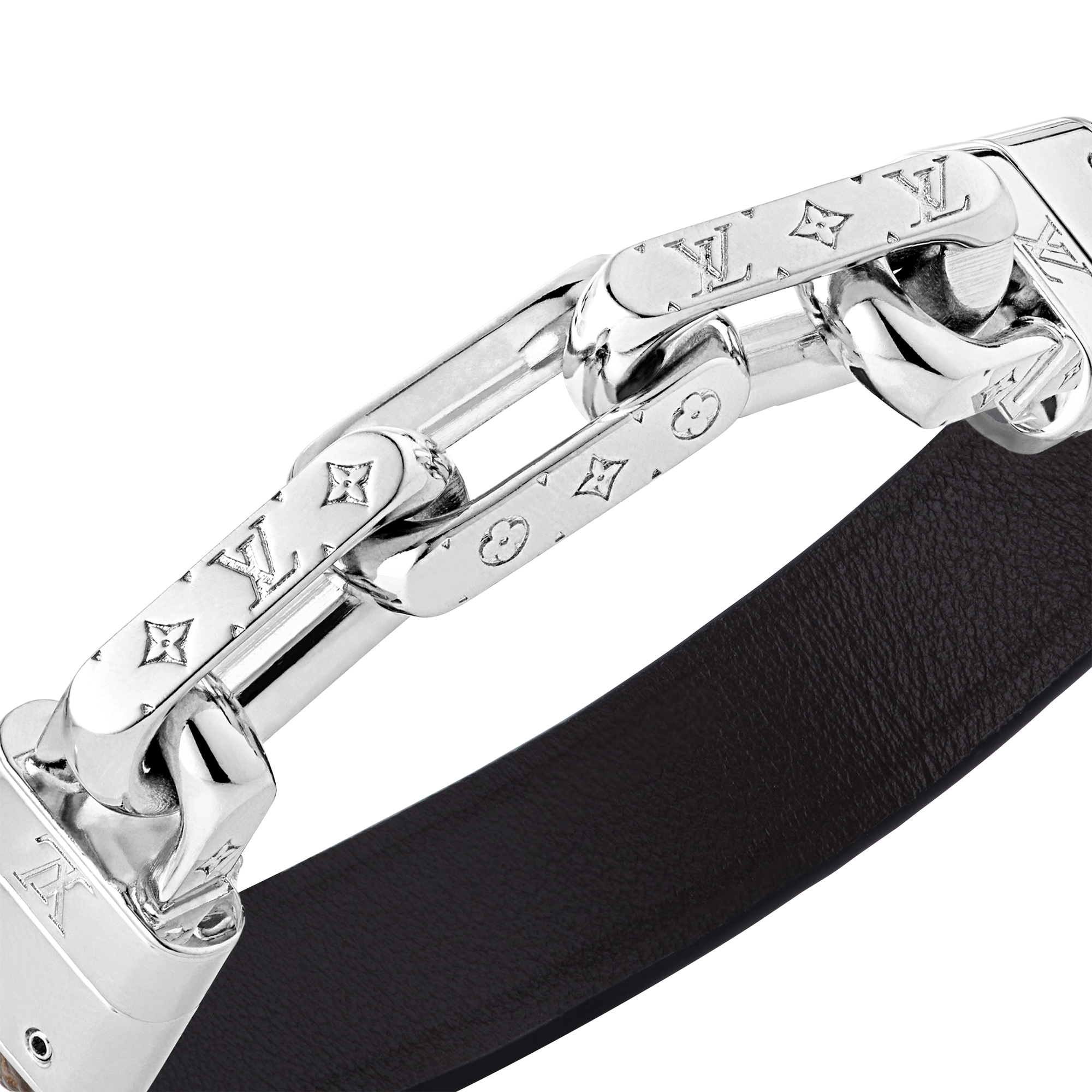 Pulsera LV Links Lona Monogram Hombre Joyería Pulseras | LOUIS VUITTON (Zoom de producto)