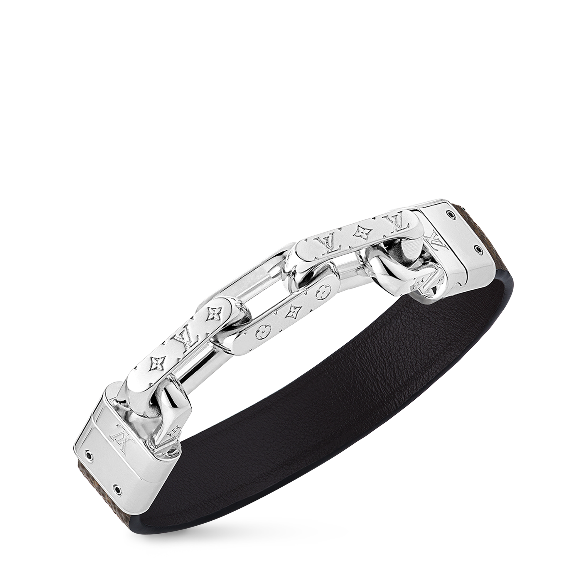 Pulsera LV Links Lona Monogram Hombre Joyería Pulseras | LOUIS VUITTON (Zoom de producto)