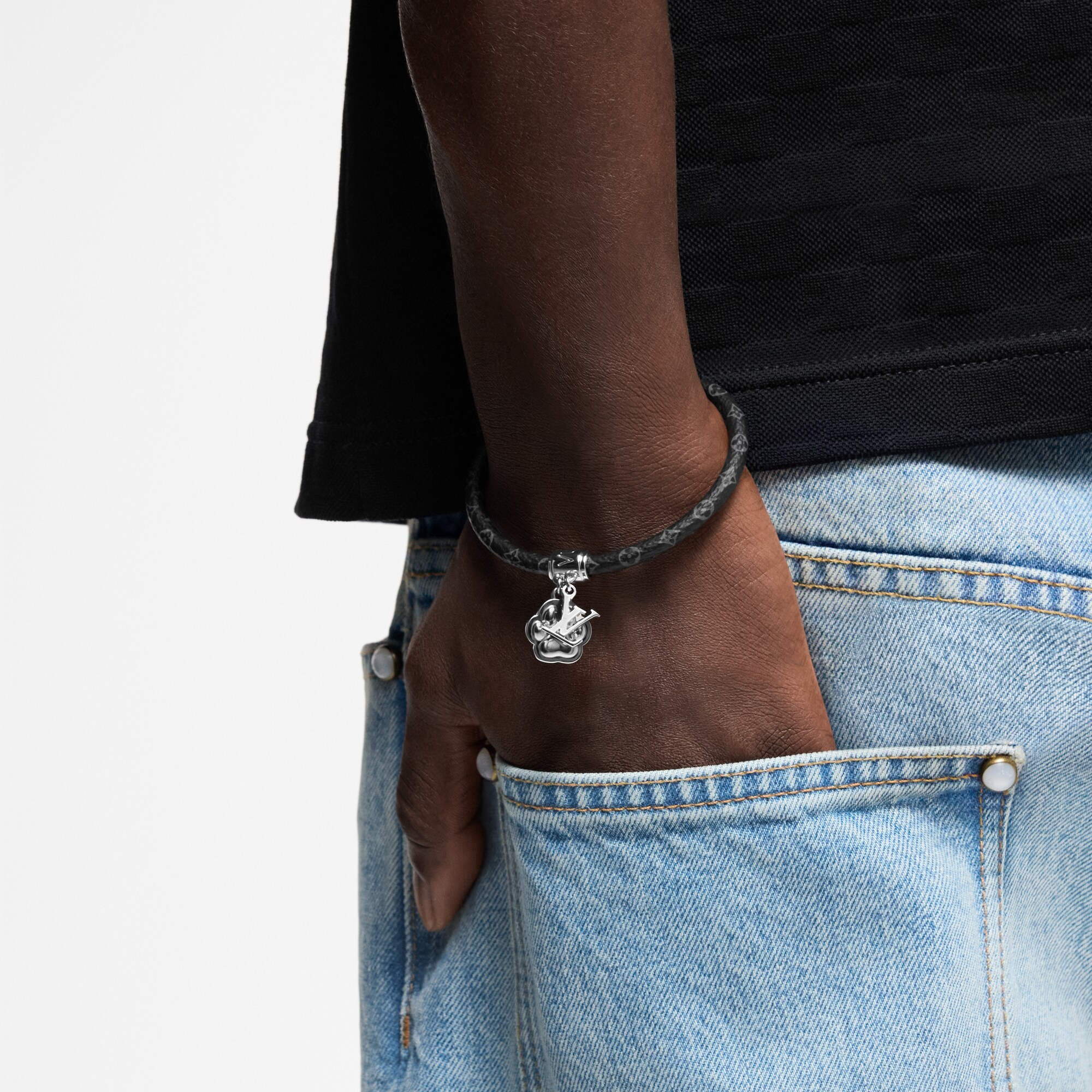Pulsera LV Paw Lona Monogram Hombre Joyería Pulseras | LOUIS VUITTON (Zoom de producto)