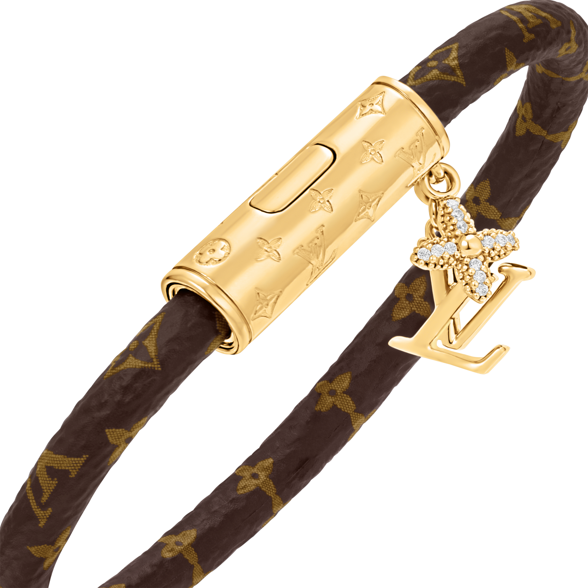 Pulsera LV Push Lona Monogram Mujer Bisutería Toda la bisutería | LOUIS VUITTON (Zoom de producto)