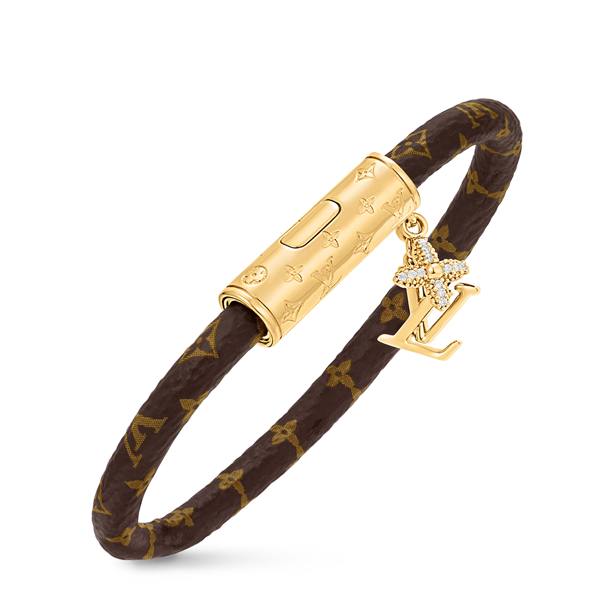 Pulsera LV Push Lona Monogram Mujer Bisutería Toda la bisutería | LOUIS VUITTON (Zoom de producto)