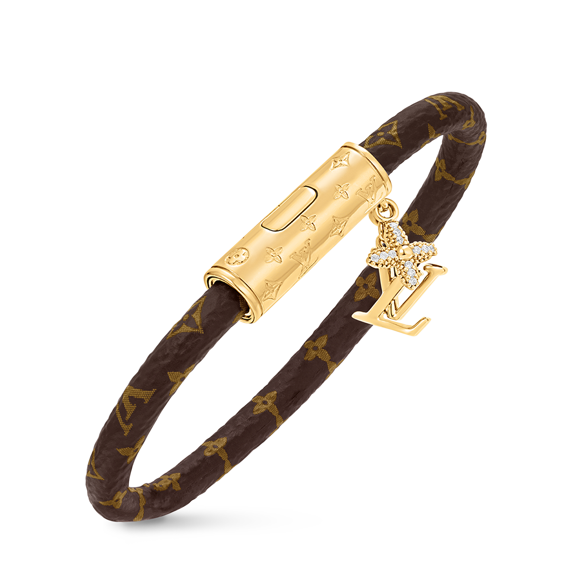 Pulsera LV Push Lona Monogram Mujer Bisutería Toda la bisutería | LOUIS VUITTON (Zoom de producto)