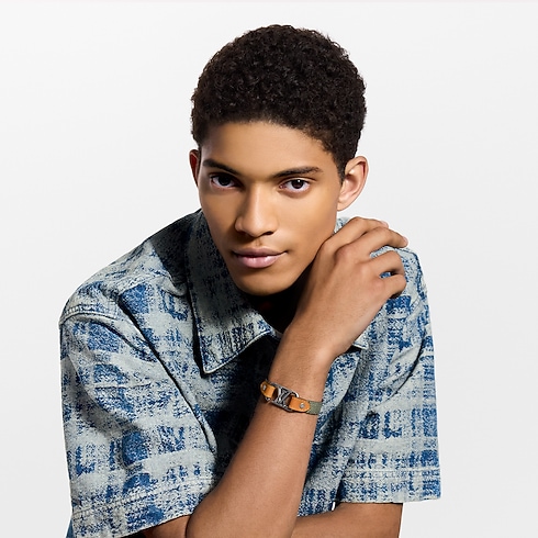 Pulsera LV Slim Dimension Monogram Surplus Hombre Joyería Pulseras | LOUIS VUITTON (Zoom de producto)