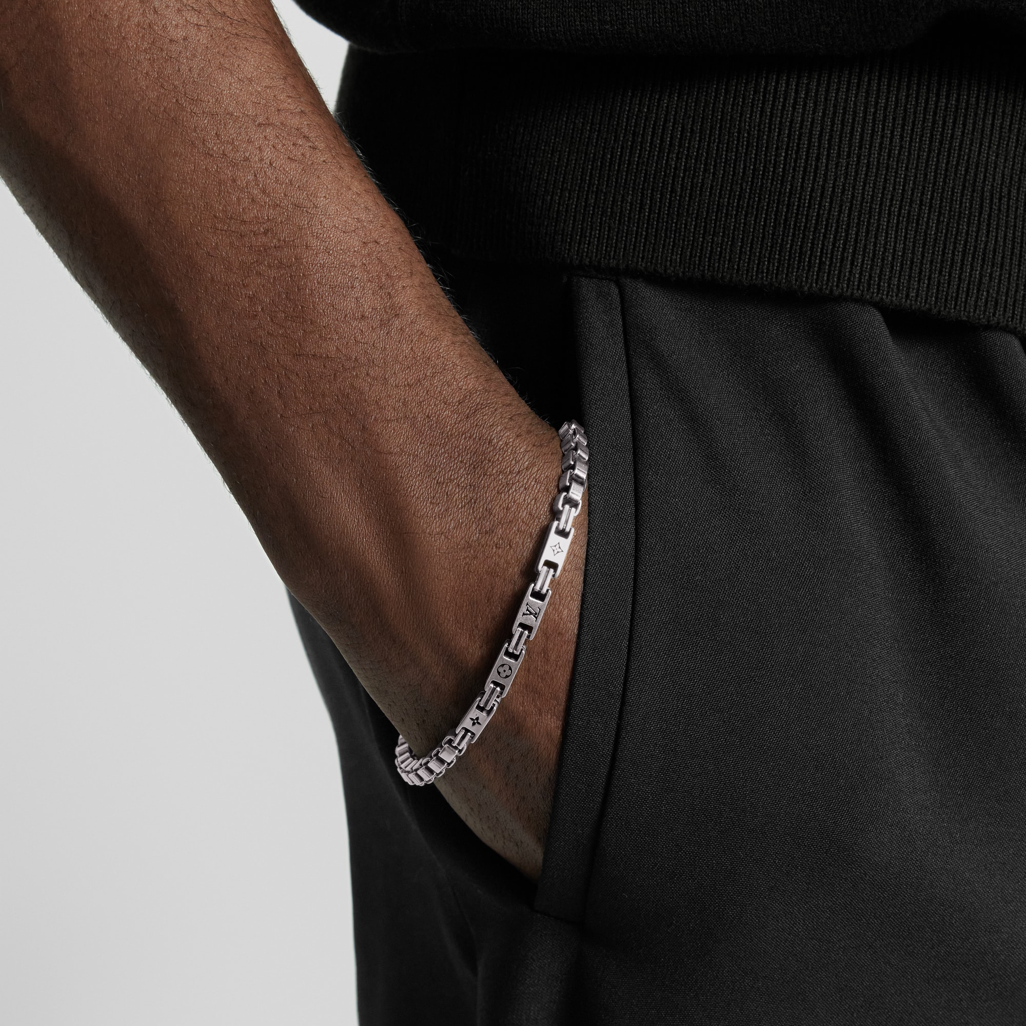 Pulsera LV Tailor S00 Hombre Joyería Pulseras | LOUIS VUITTON (Zoom de producto)