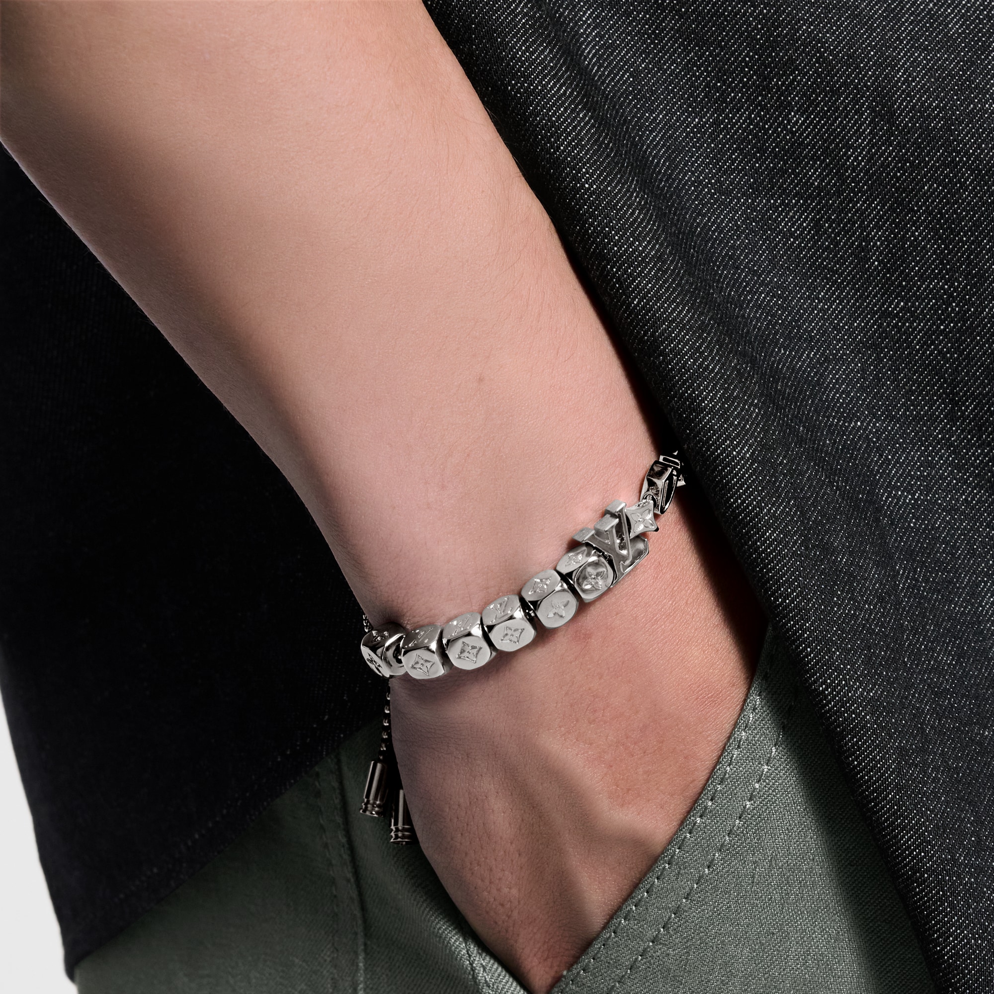 Pulsera LV Vers Dice S00 Hombre Joyería Pulseras | LOUIS VUITTON (Zoom de producto)