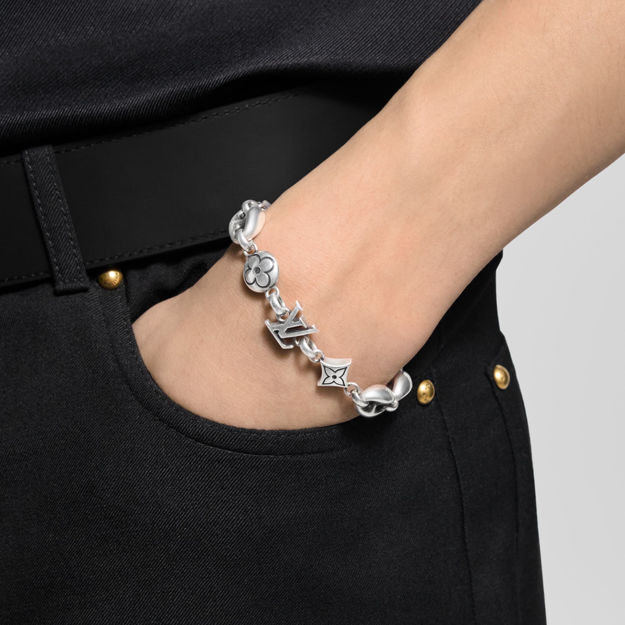 Pulsera mediana LV Sailor S00 Hombre Joyería Pulseras | LOUIS VUITTON (Zoom de producto)