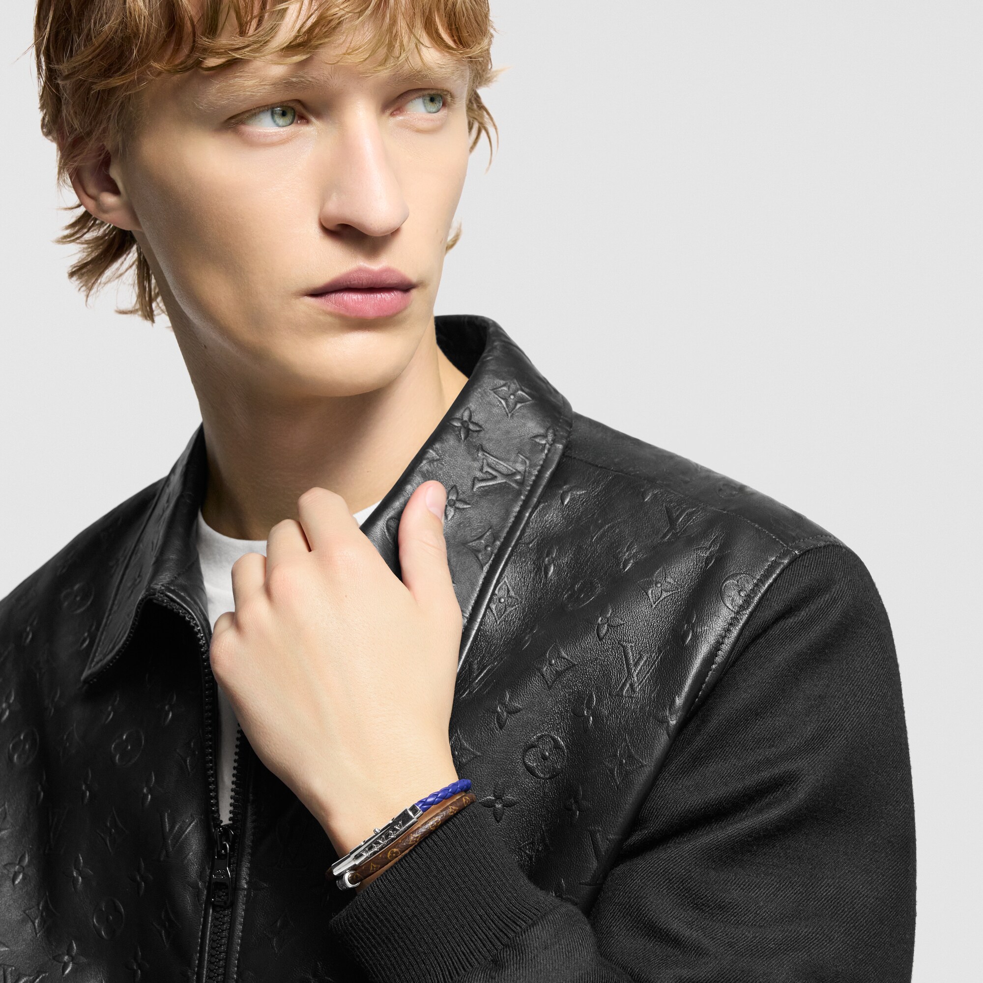 Pulsera Monogram Double Spin Lona Monogram Hombre Joyería Pulseras | LOUIS VUITTON (Zoom de producto)