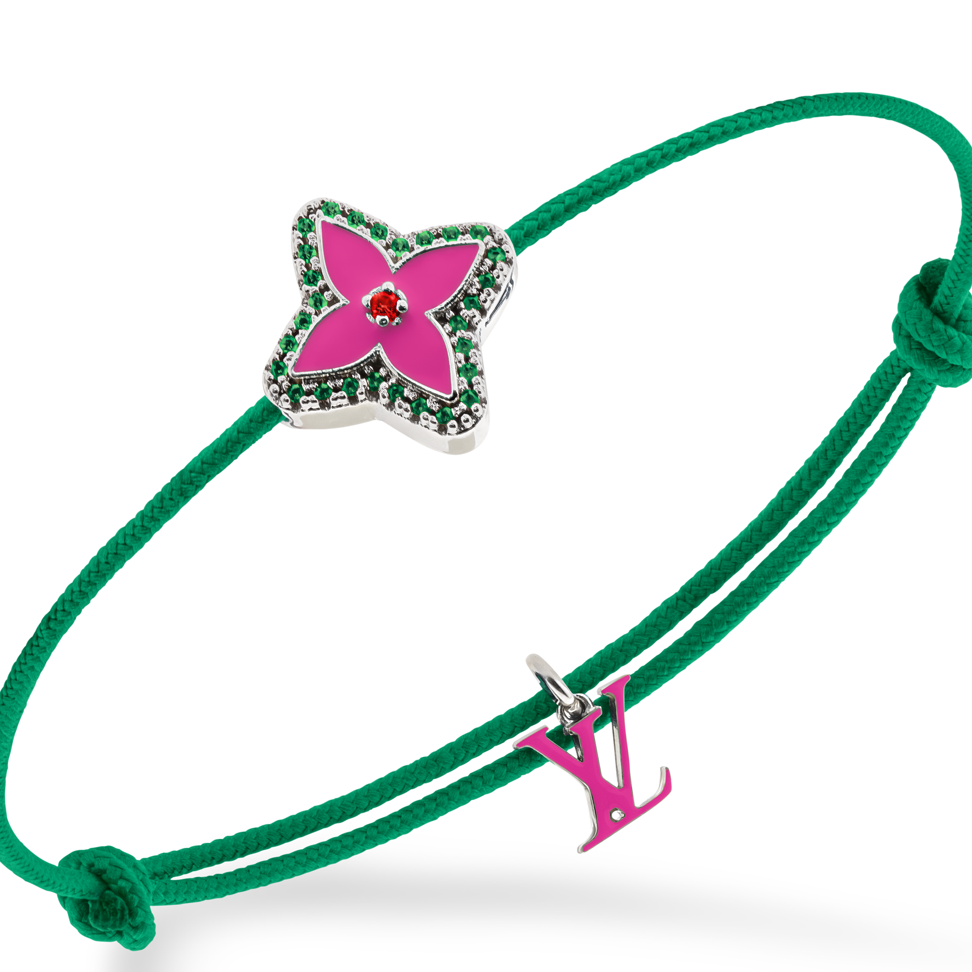 Pulsera Monogram Flower Stesia S00 Hombre Joyería Pulseras | LOUIS VUITTON (Zoom de producto)