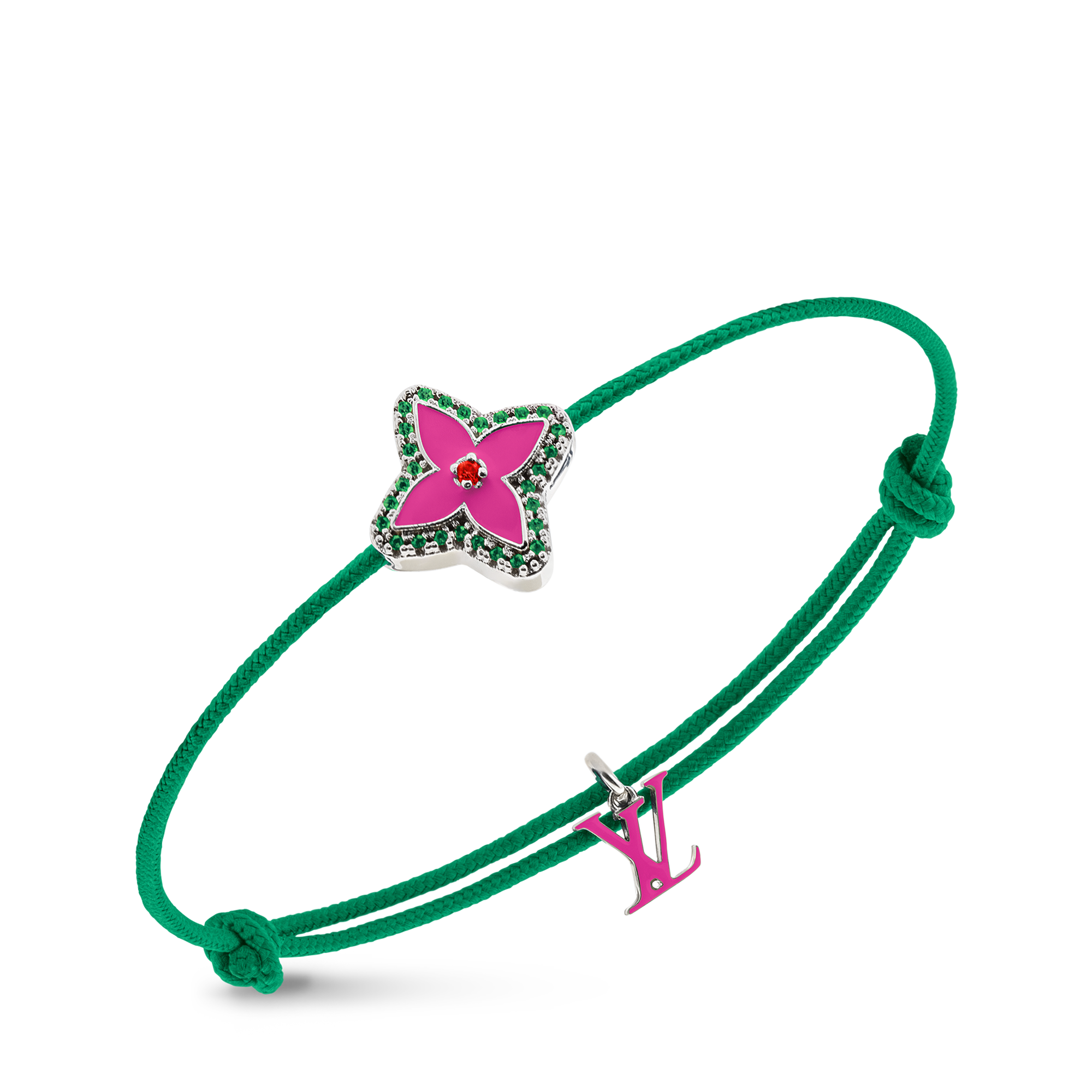 Pulsera Monogram Flower Stesia S00 Hombre Joyería Pulseras | LOUIS VUITTON (Zoom de producto)